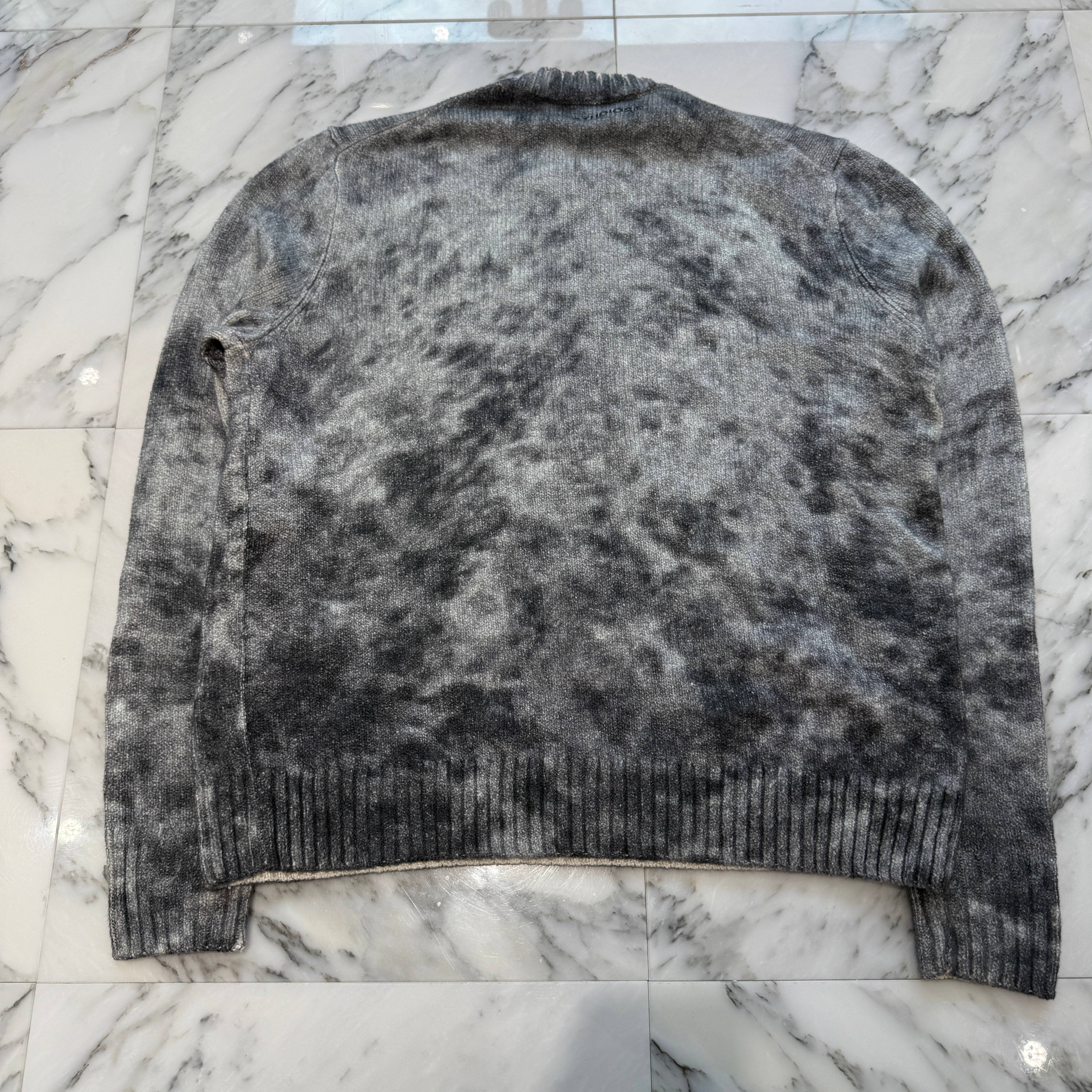 Acne Studios Jumper Acid Print Cotton Knit FN-MN-KNIT000475-B60329 Size XS アクネストゥディオズ ジャンパーアシッドプリント コットンニット サイズXS