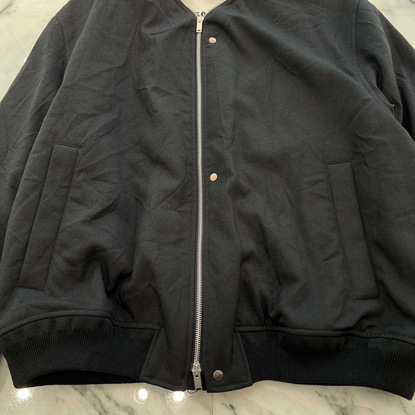 JIL SANDER 2016AW Padded Zip Bomber Jacket JSMT420501MT44270012 Size 50 ジルサンダー 中綿入りジップデザインボンバーブルゾン サイズ50