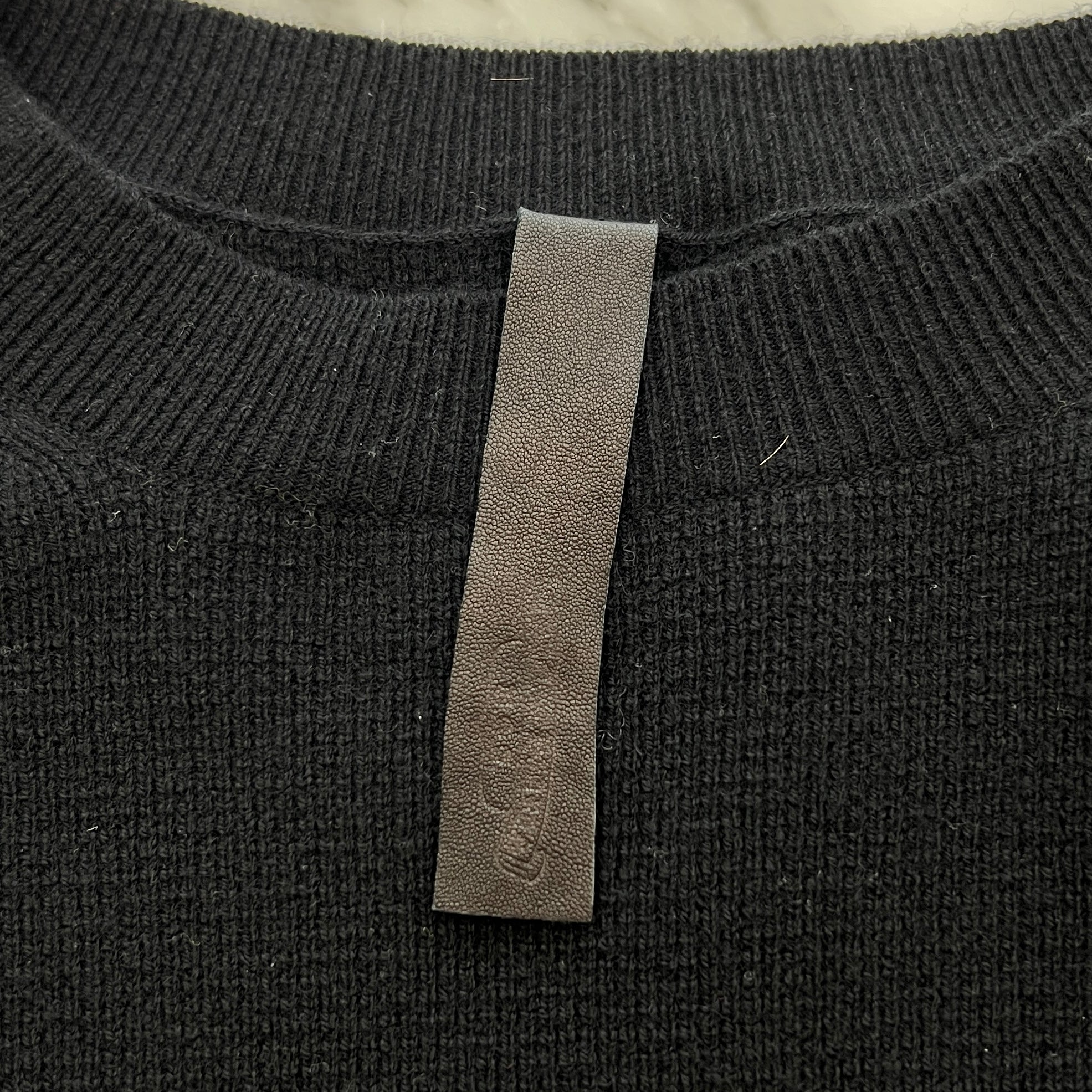 CHROME HEARTS YNOT Vine Dagger Embroidery Cashmere Sweater Size M クロムハーツ ワイノット ヴァインダガー刺繍 カシミヤ セーター サイズM