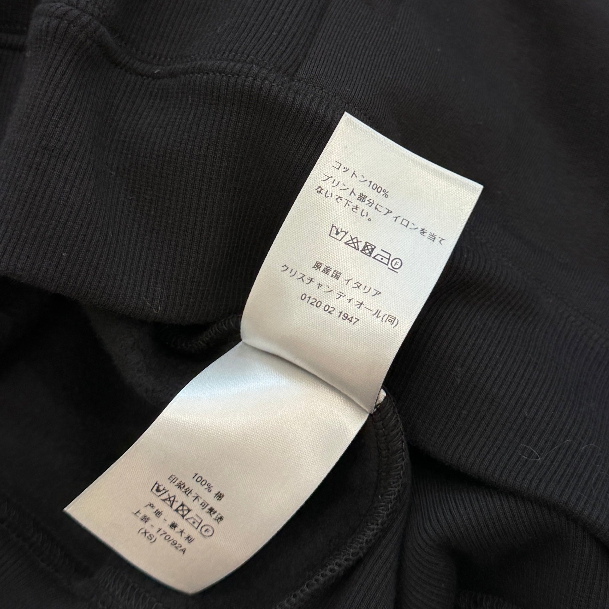 DIOR 2024SS Multi Color Logo Print Pullover Hoodie 413J646A0531 Size XS ディオール マルチカラーロゴ プリント プルオーバーフーディー サイズXS