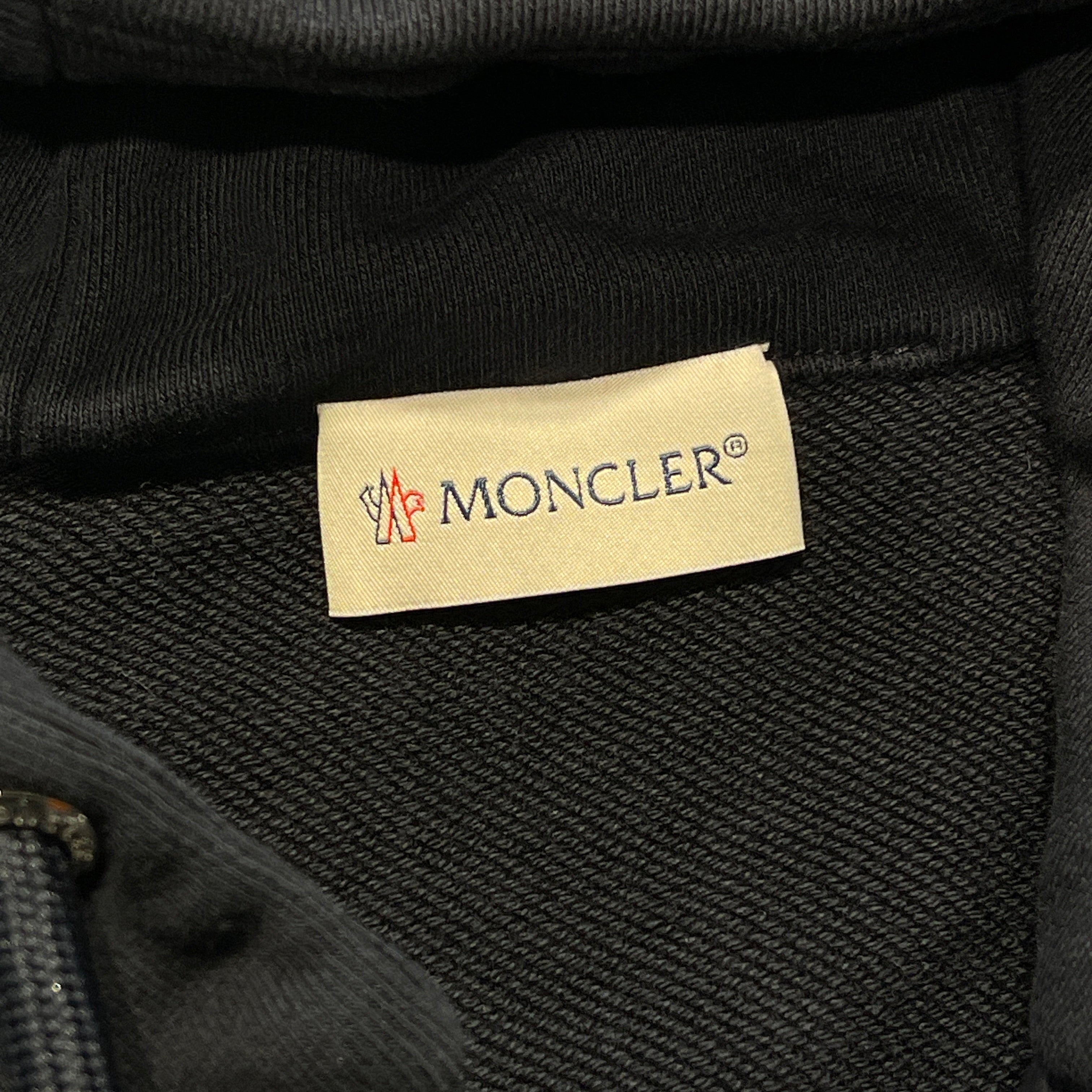 MONCLER MAGLIA CARDIGAN Zip Up Hoodie E20918428000 80985 Size M
