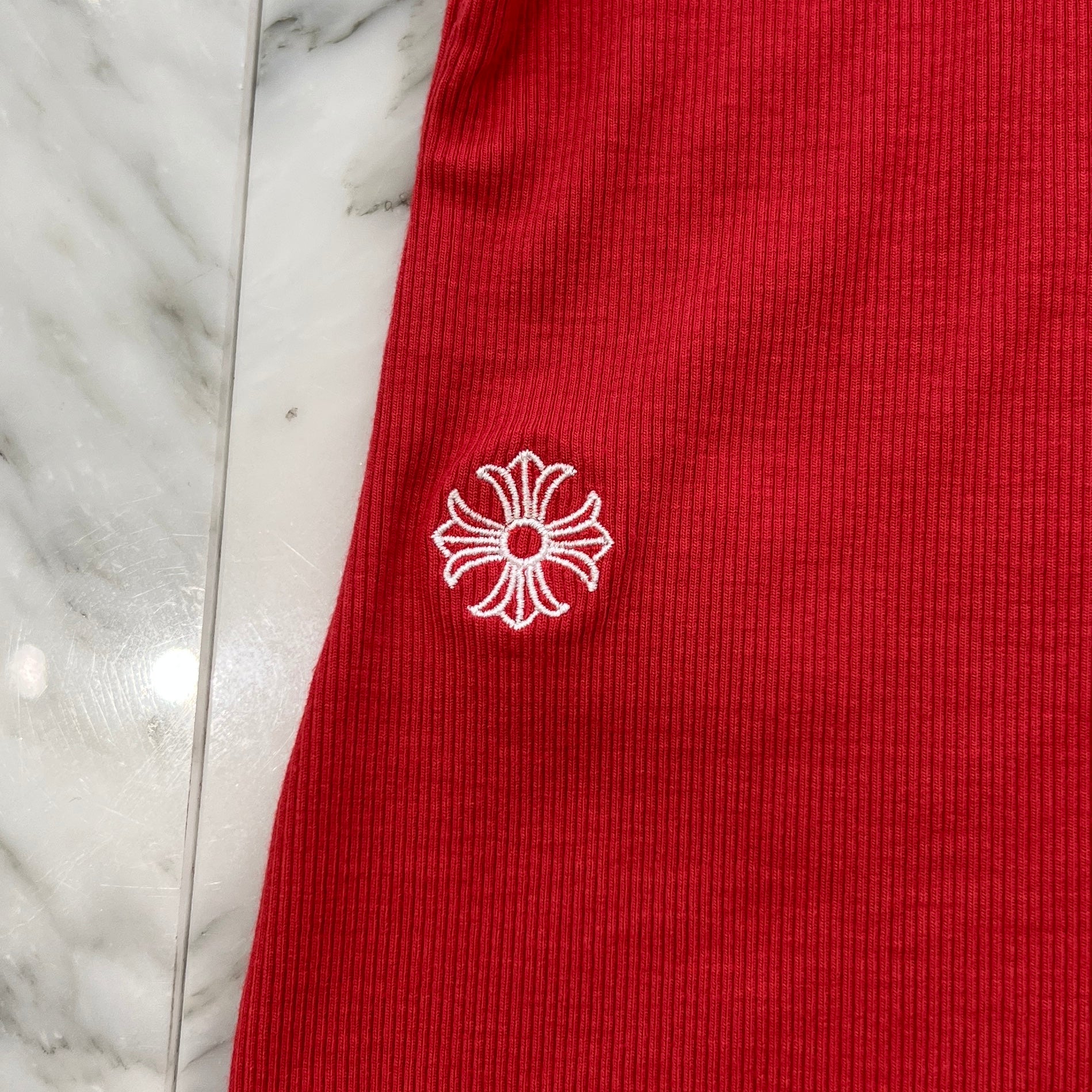 CHROME HEARTS Y NOT CH Logo Embroidery Camisole Size S クロム