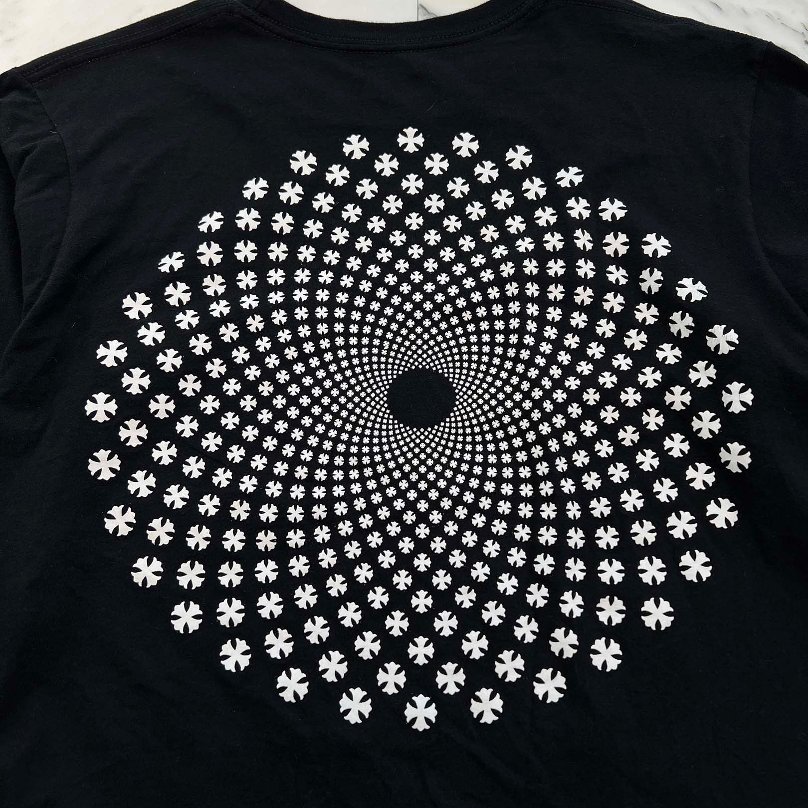 CHROME HEARTS Circle CH Plus Long Sleeve Tee Size M クロムハーツ サークル CHプラス ロングスリーブTシャツ サイズM