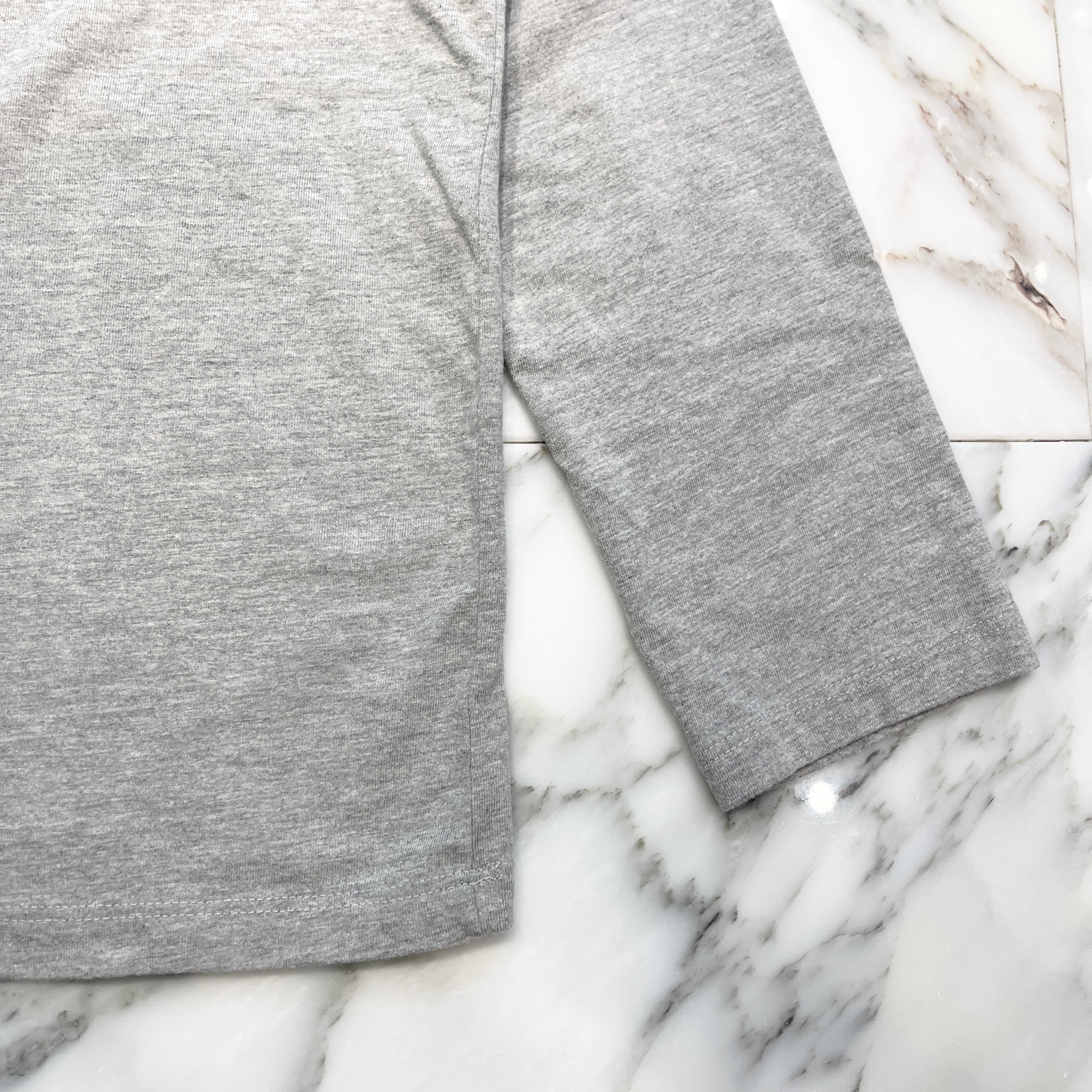 CHROME HEARTS Y NOT King Taco 3 Cemetery Cross Flock Print Long Sleeve Tee Size M クロムハーツ ワイノット キングタコ 3セメタリークロス フロックプリント ロングスリーブTシャツ サイズM