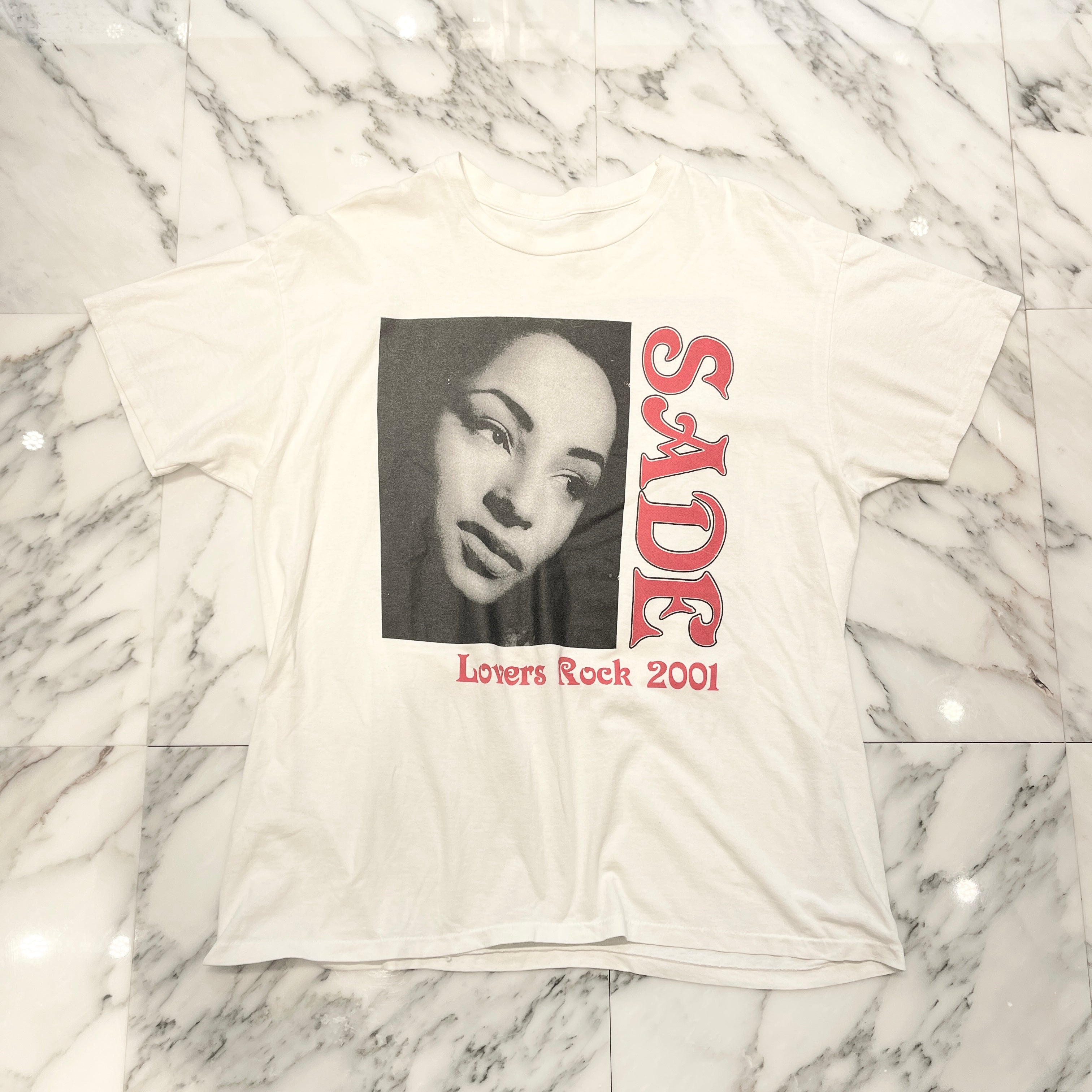 Vintage 00's Sade "Lovers Rock Tour 2001" S/S Tee 00's シャーデー "ラヴァース・ロック ツアー 2001" Tシャツ