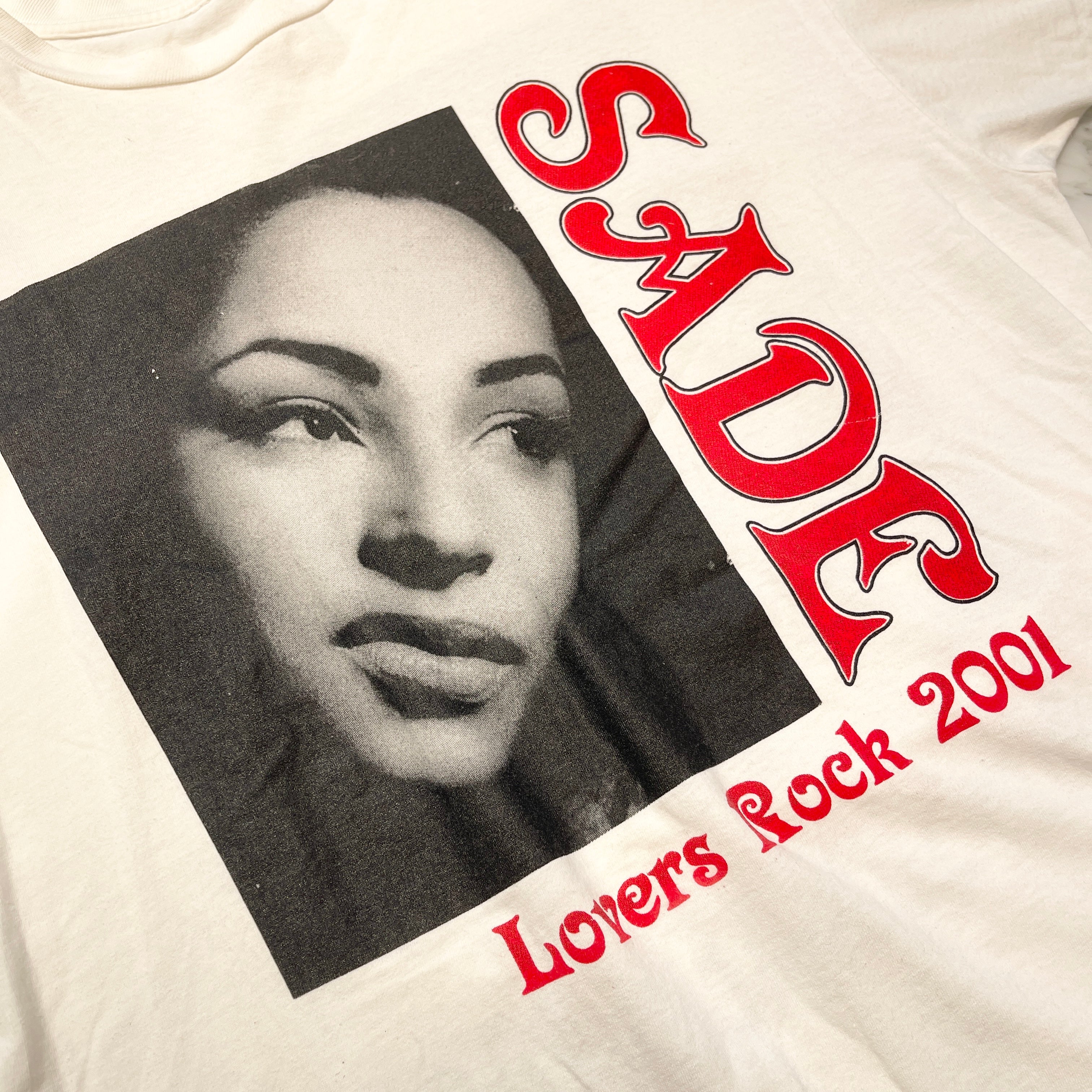 Vintage 00's Sade "Lovers Rock Tour 2001" S/S Tee 00's シャーデー "ラヴァース・ロック ツアー 2001" Tシャツ