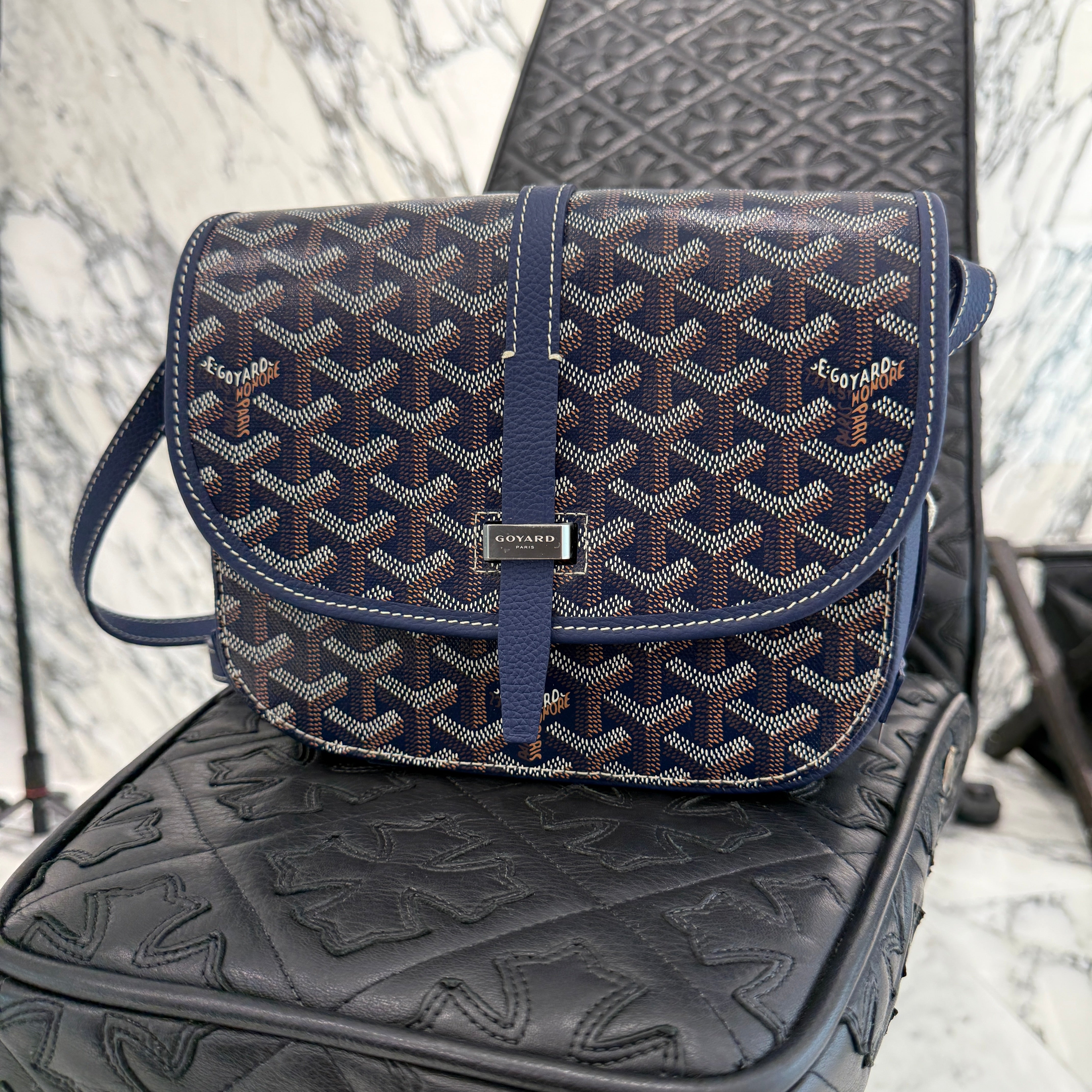 GOYARD 2024SS Belvedere PM Shoulder Bag BELVE3PMLTY09CG09P ゴヤール ベルヴェデーレ PM ショルダーバッグ