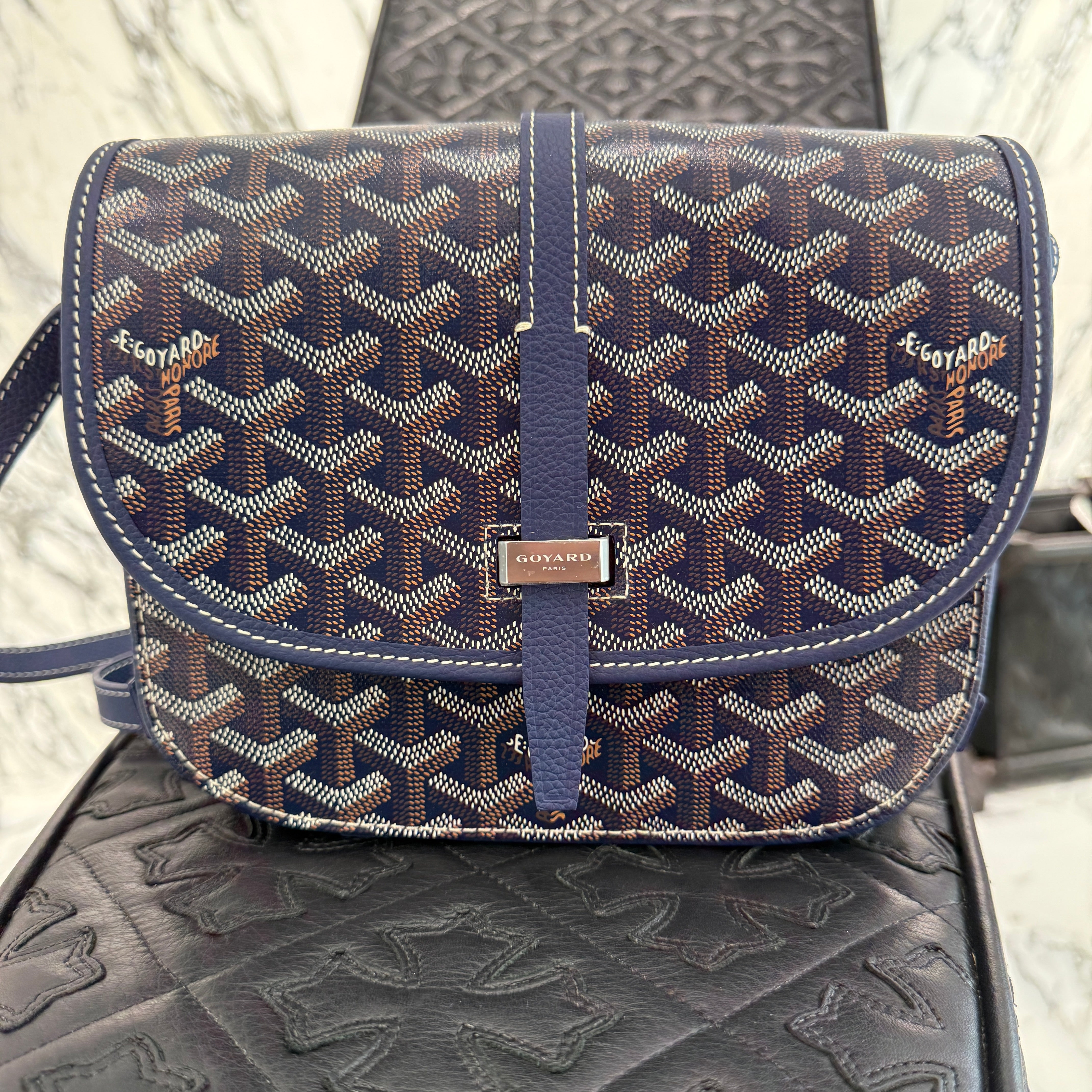 GOYARD 2024SS Belvedere PM Shoulder Bag BELVE3PMLTY09CG09P ゴヤール ベルヴェデーレ PM ショルダーバッグ