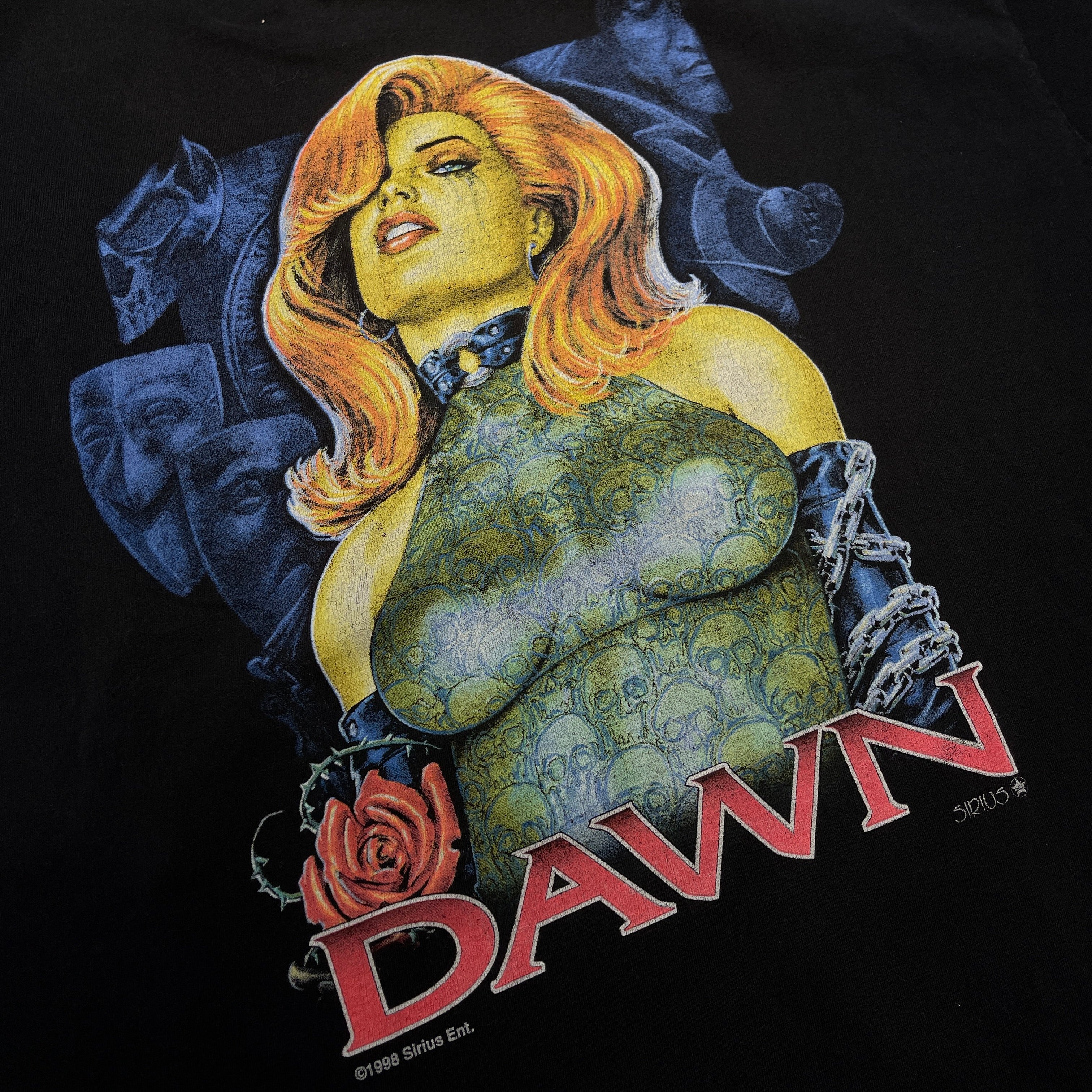 Vintage 90's FASHION VICTIM 1998 "DAWN FASHION VICTIM" S/S Tee Size XL 90's ファッション・ヴィクティム 1998 "ダウンファッションヴィクティム" Tシャツ サイズXL