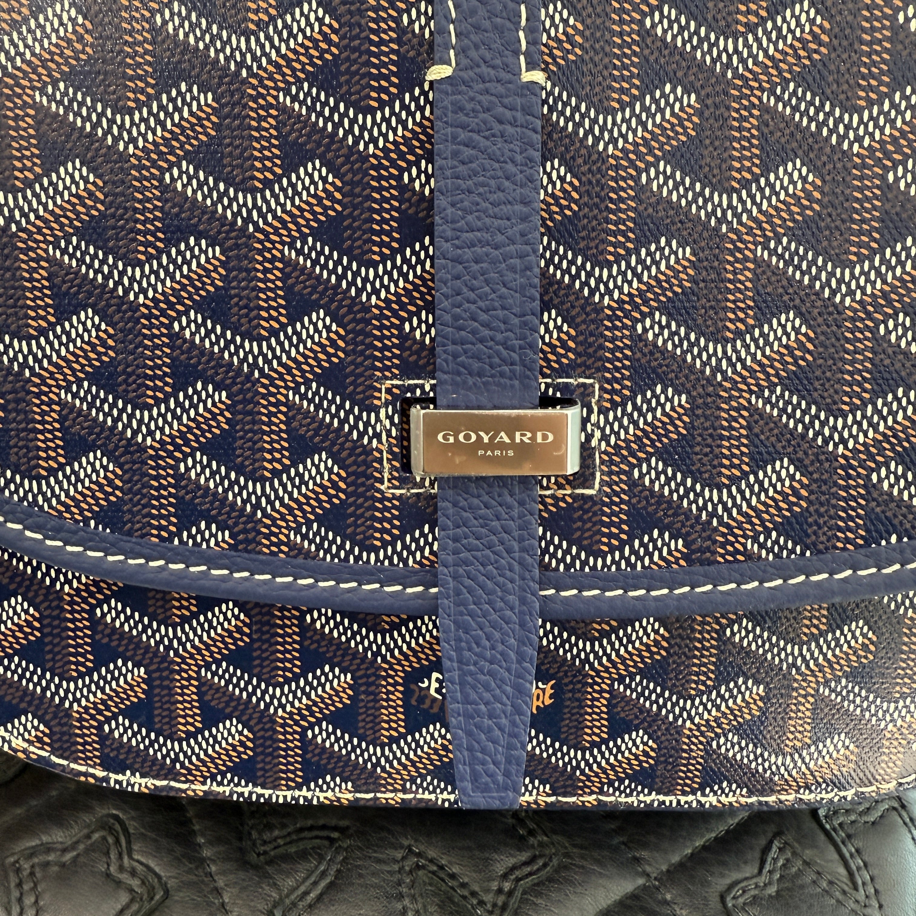 Goya ショルダー ベルヴェデーレMM ショルダーバッグ ボディバックネイビー GOYARD 2024SS Belvedere PM Shoulder Bag BELVE3PMLTY09CG09P