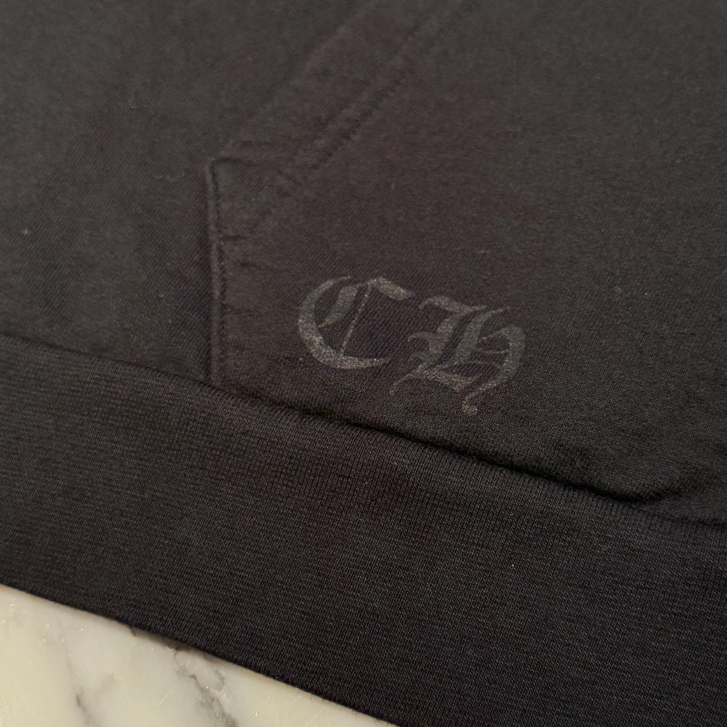 CHROME HEARTS Back Arch FUCK YOU Logo Zip Up Hoodie Size M クロムハーツ バックアーチ USA ロゴ ジップアップフーディー サイズM