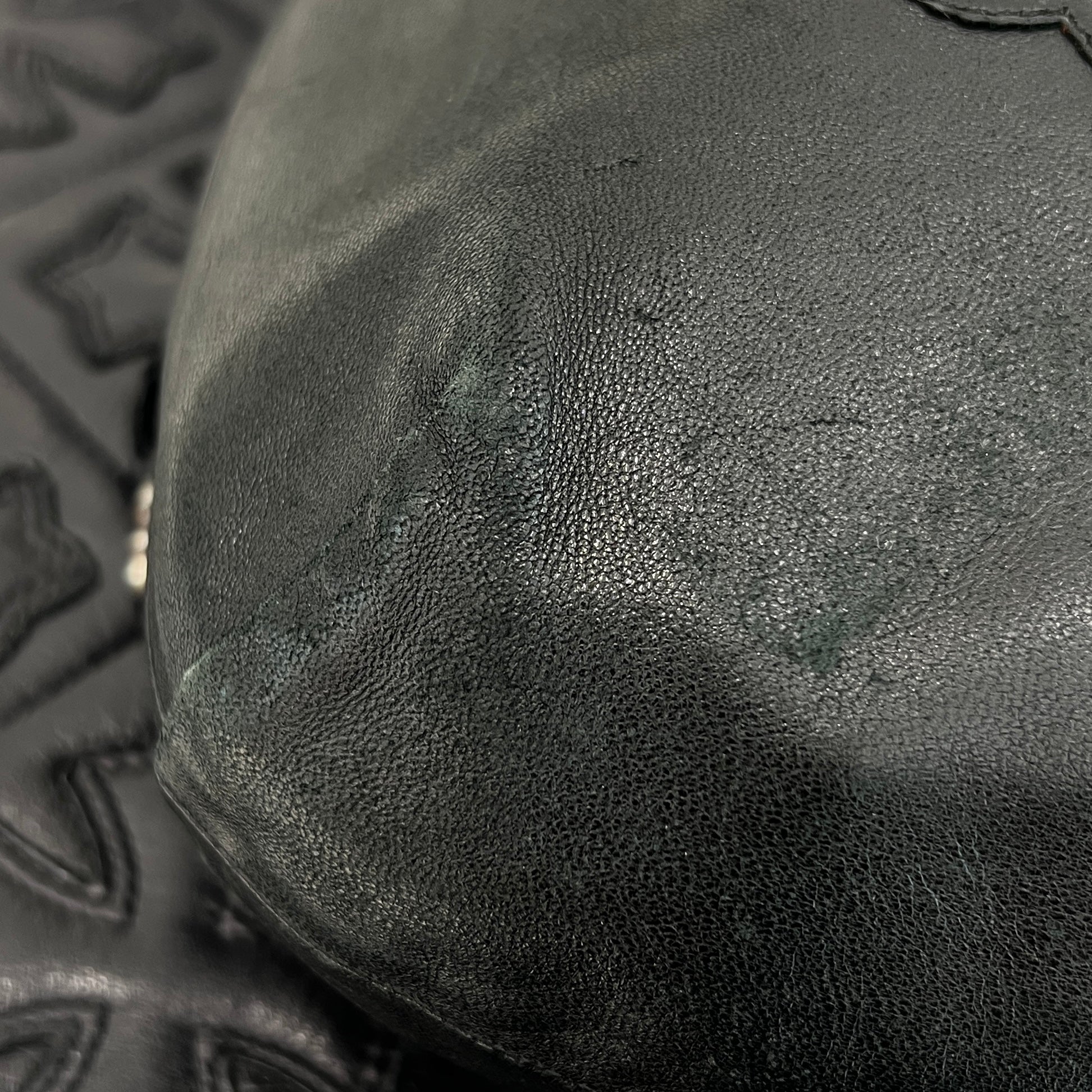 CHROME HEARTS BS FLARE PATCH DRW STRNG SACK クロムハーツ BSフレアパッチ ドローストリング 巾着