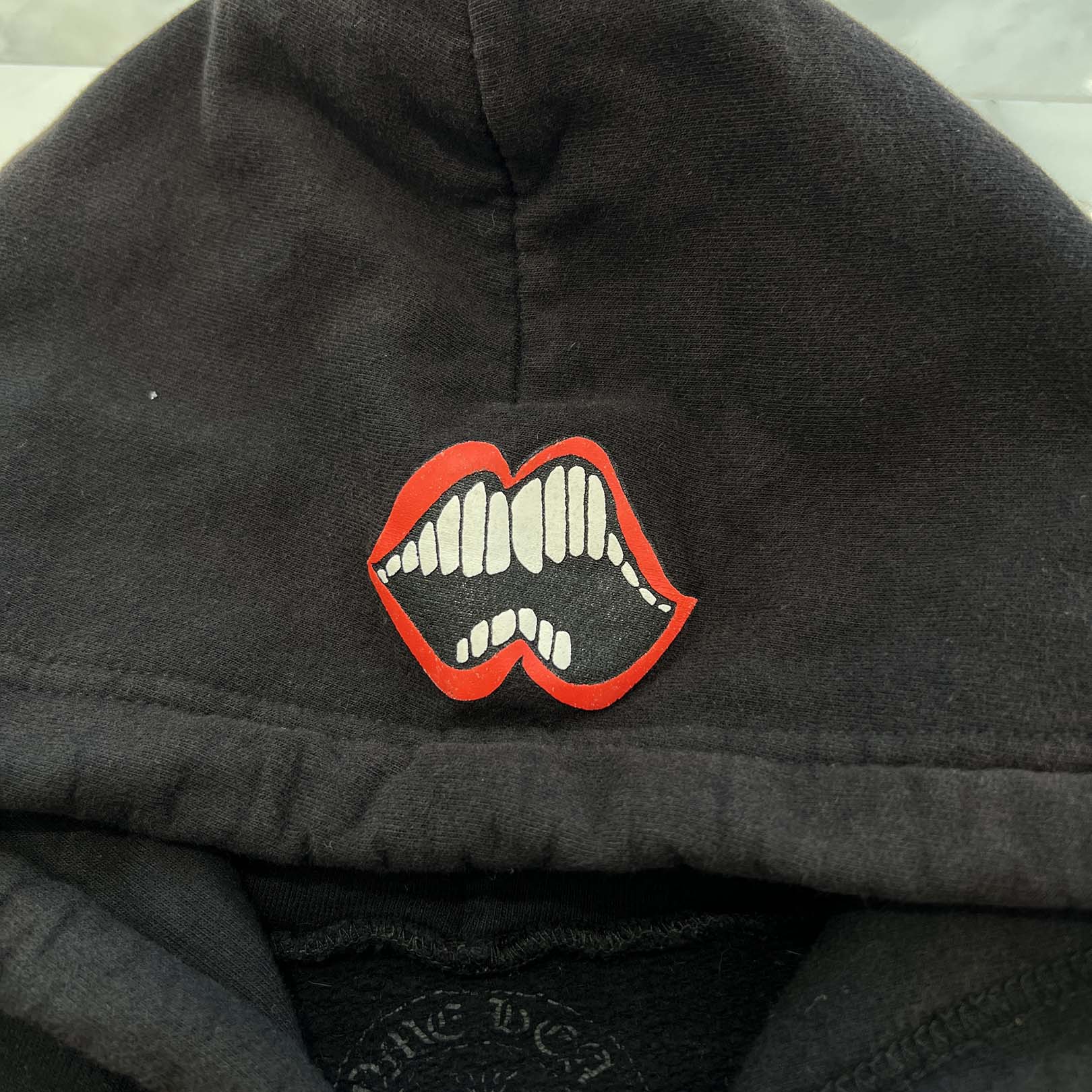 CHROME HEARTS × MATTY BOY Chomper Horseshoe Pullover Hoodie Size M クロムハーツ × マッティボーイ チョンパー ホースシュー プルオーバーフーディ サイズM