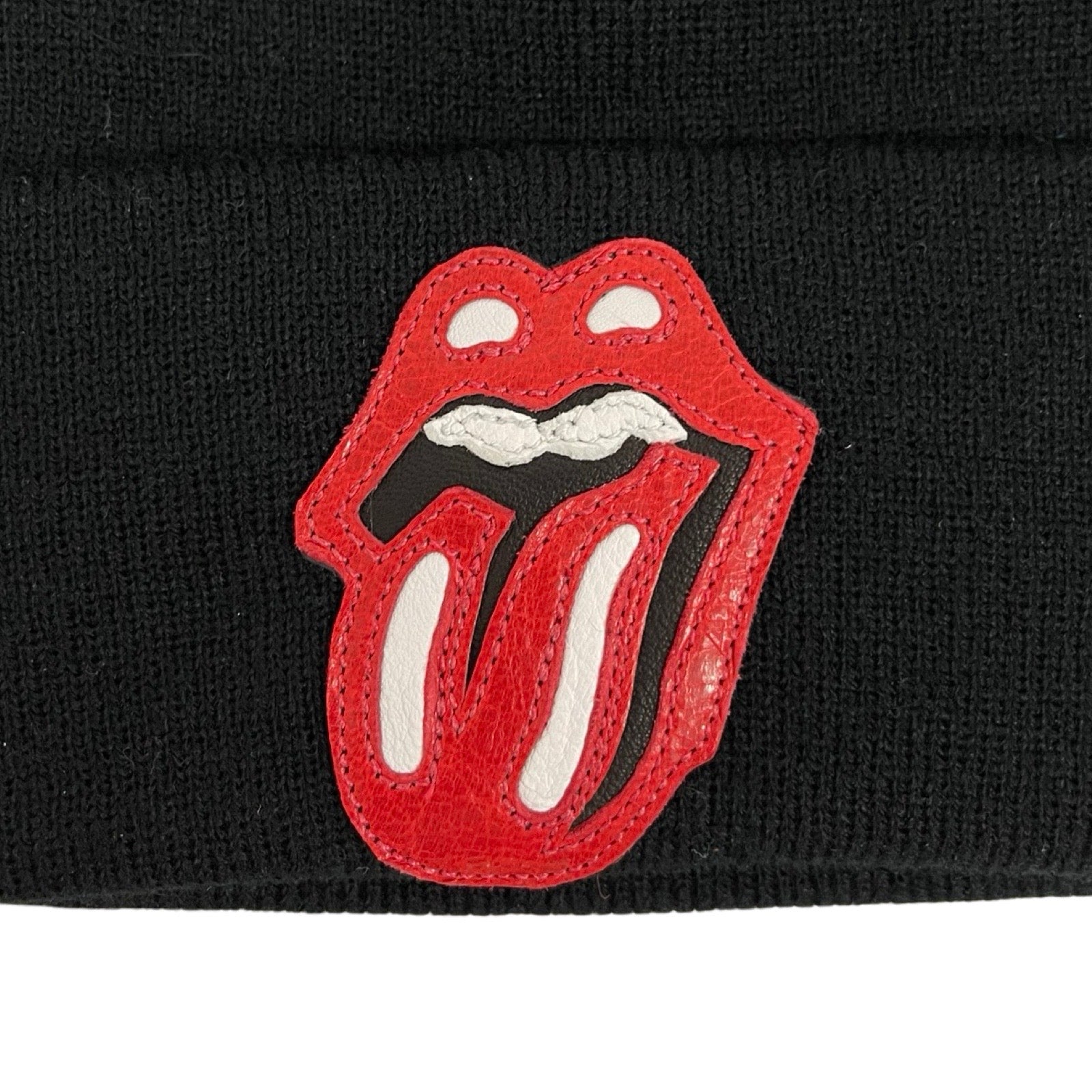CHROME HEARTS×The Rolling Stones Lip And Tongue Patch Beanie Size ONE SIZE（23cm）