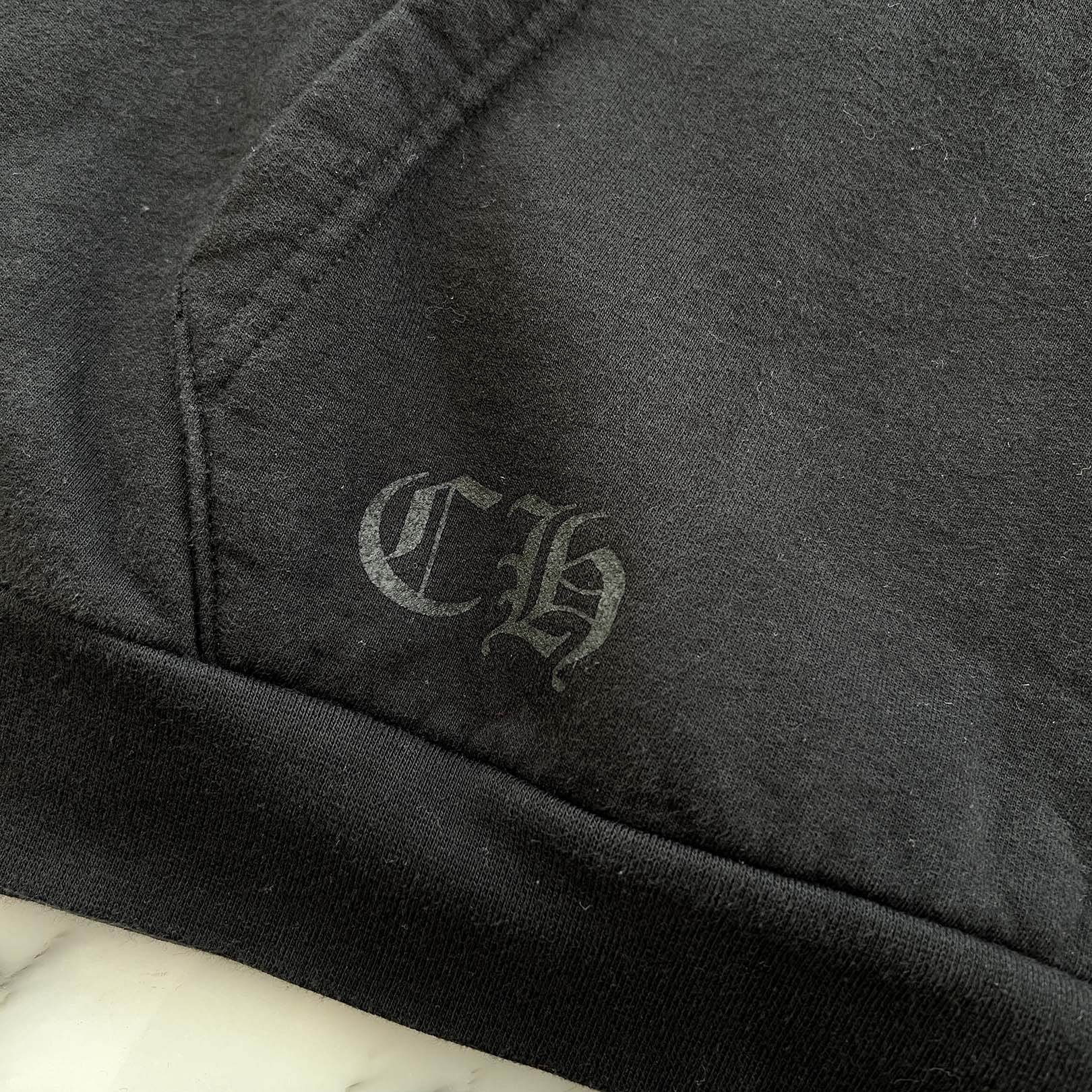 CHROME HEARTS Online Limited Silver Horseshoe Pullover Hoodie Size XXL クロムハーツ オンライン限定 シルバーホースシュー プルオーバーフーディー サイズXXL