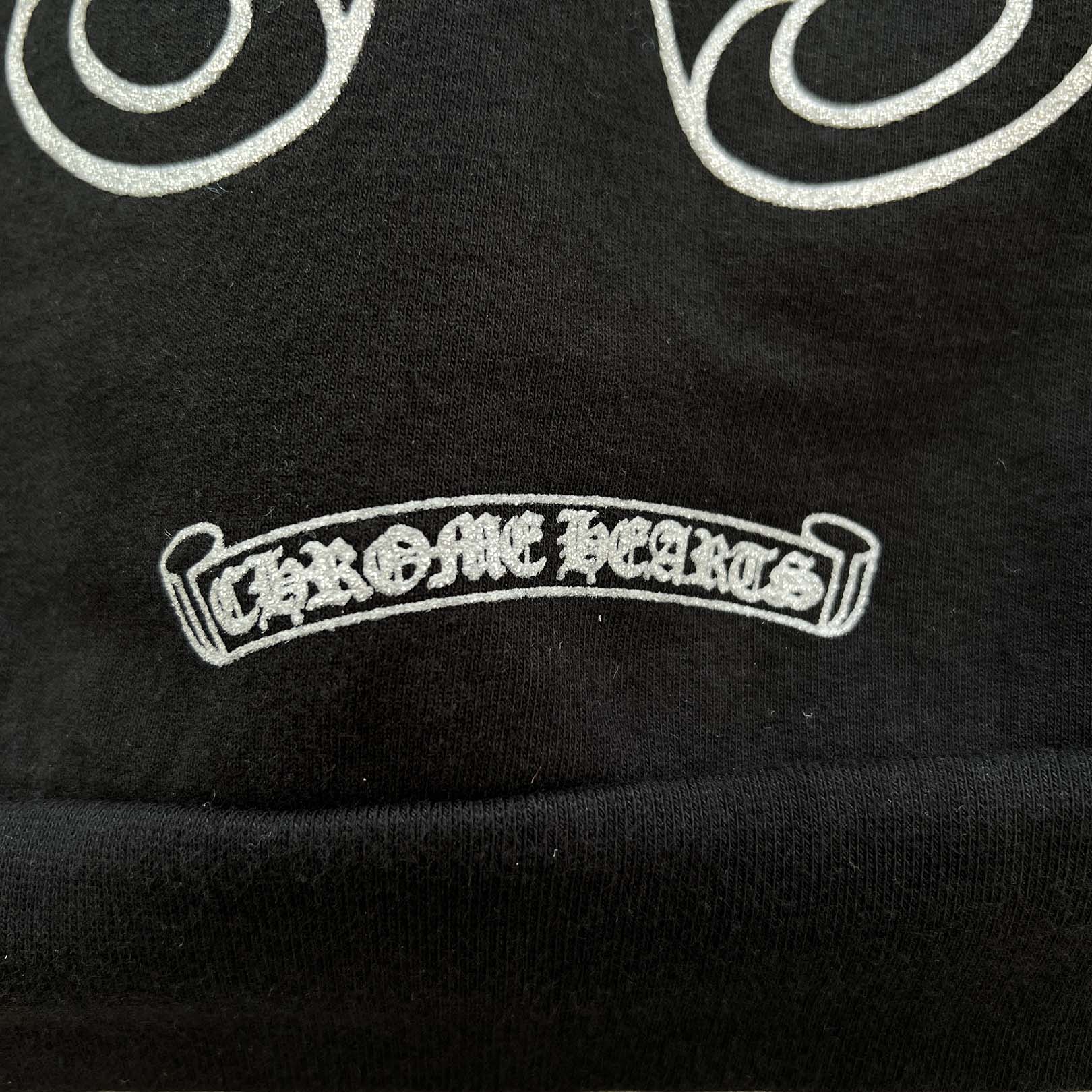 CHROME HEARTS Online Limited Silver Horseshoe Pullover Hoodie Size XXL クロムハーツ オンライン限定 シルバーホースシュー プルオーバーフーディー サイズXXL