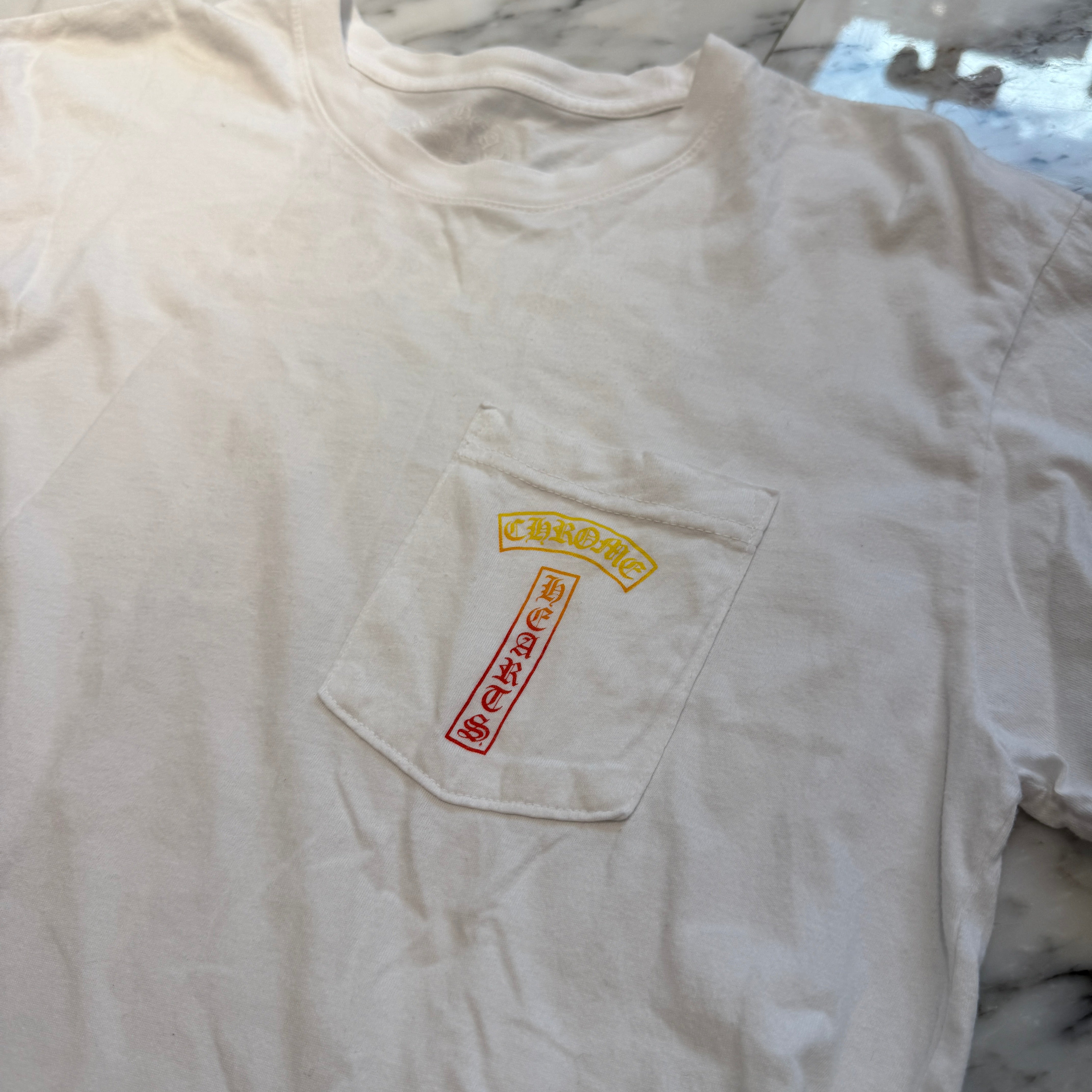 CHROME HEARTS Gradient Logo Long Sleeve Tee Size L クロムハーツ グラデーション ロゴ ロングスリーブTシャツ サイズL