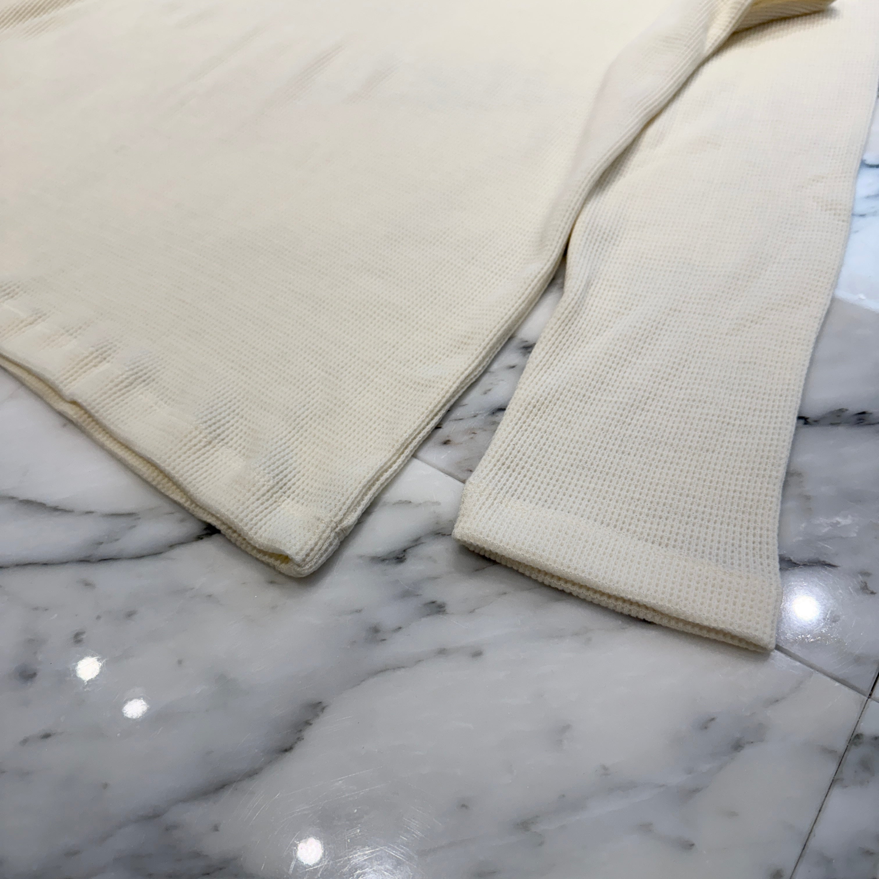 CHROME HEARTS 2025SS Y NOT CH Embroidery Thermal Long Sleeve Tee Size XL クロムハーツ ワイノット CH刺繍 サーマル ロングスリーブTシャツ サイズXL