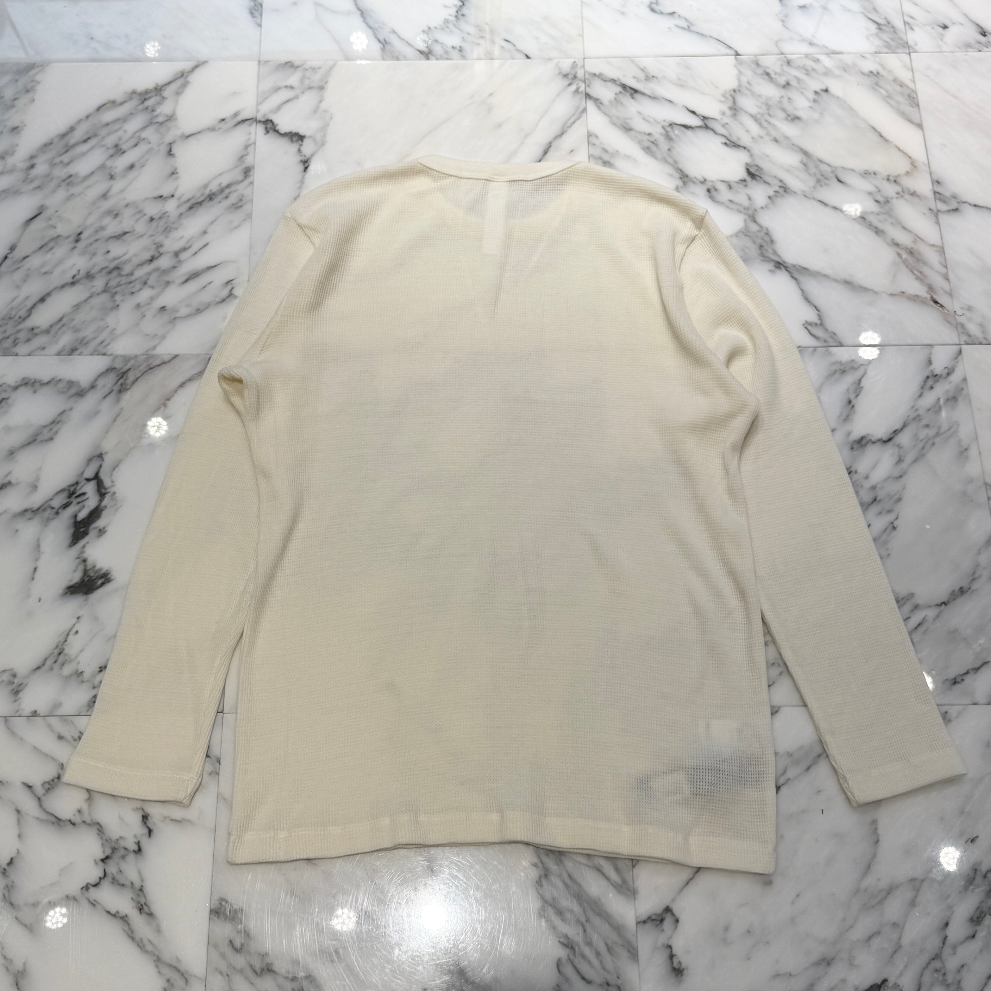 CHROME HEARTS 2025SS Y NOT CH Embroidery Thermal Long Sleeve Tee Size M クロムハーツ ワイノット CH刺繍 サーマル ロングスリーブTシャツ サイズM