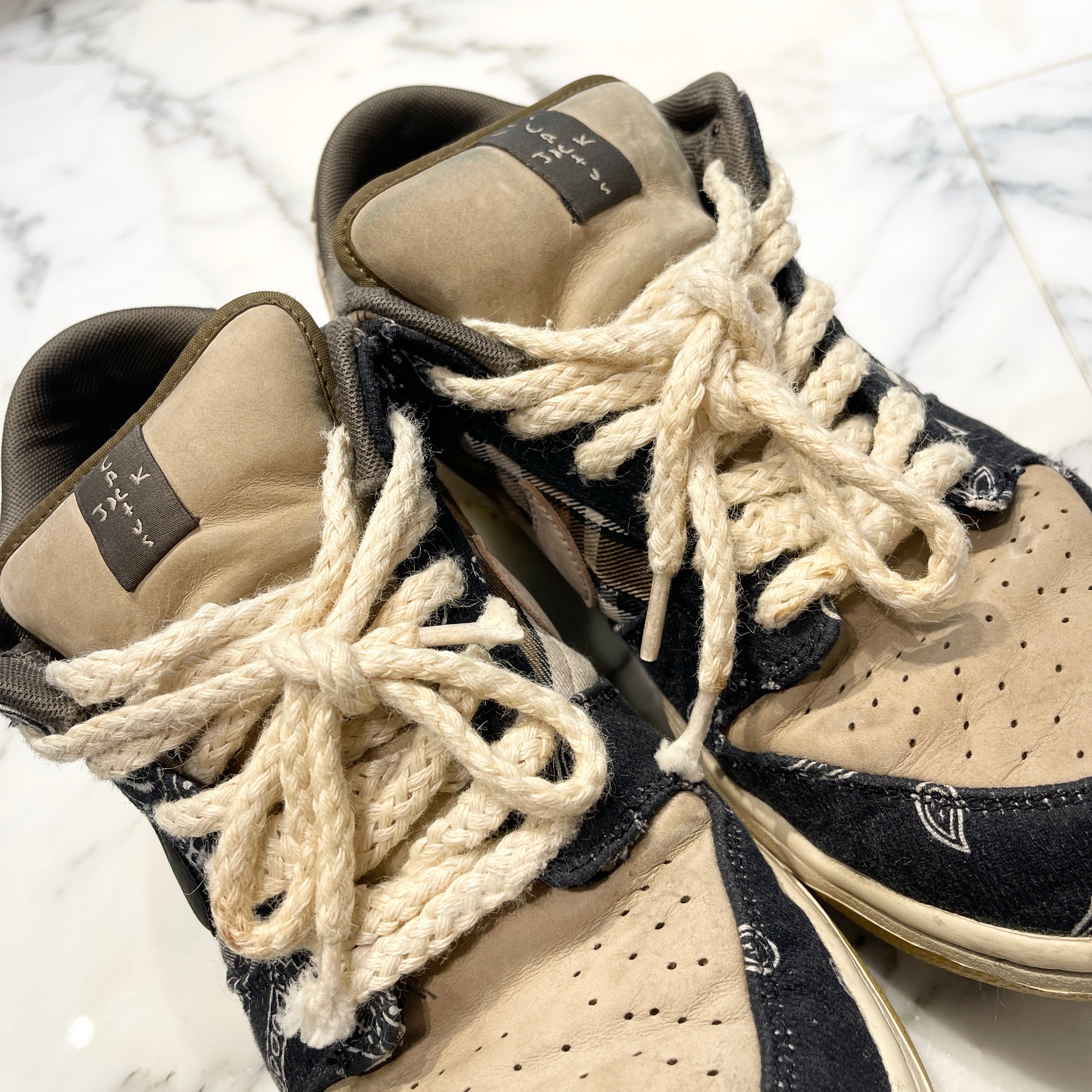 NIKE × Travis Scott 2022SS SB DUNK LOW Cactus Jack "Black / Parachute Beige" CT5053-001 Size US10.5（28.5cm）ナイキ × トラヴィススコット SB ダンクロウ カクタスジャック "ブラック/パラシュートベージュ" サイズUS10.5（28.5cm）