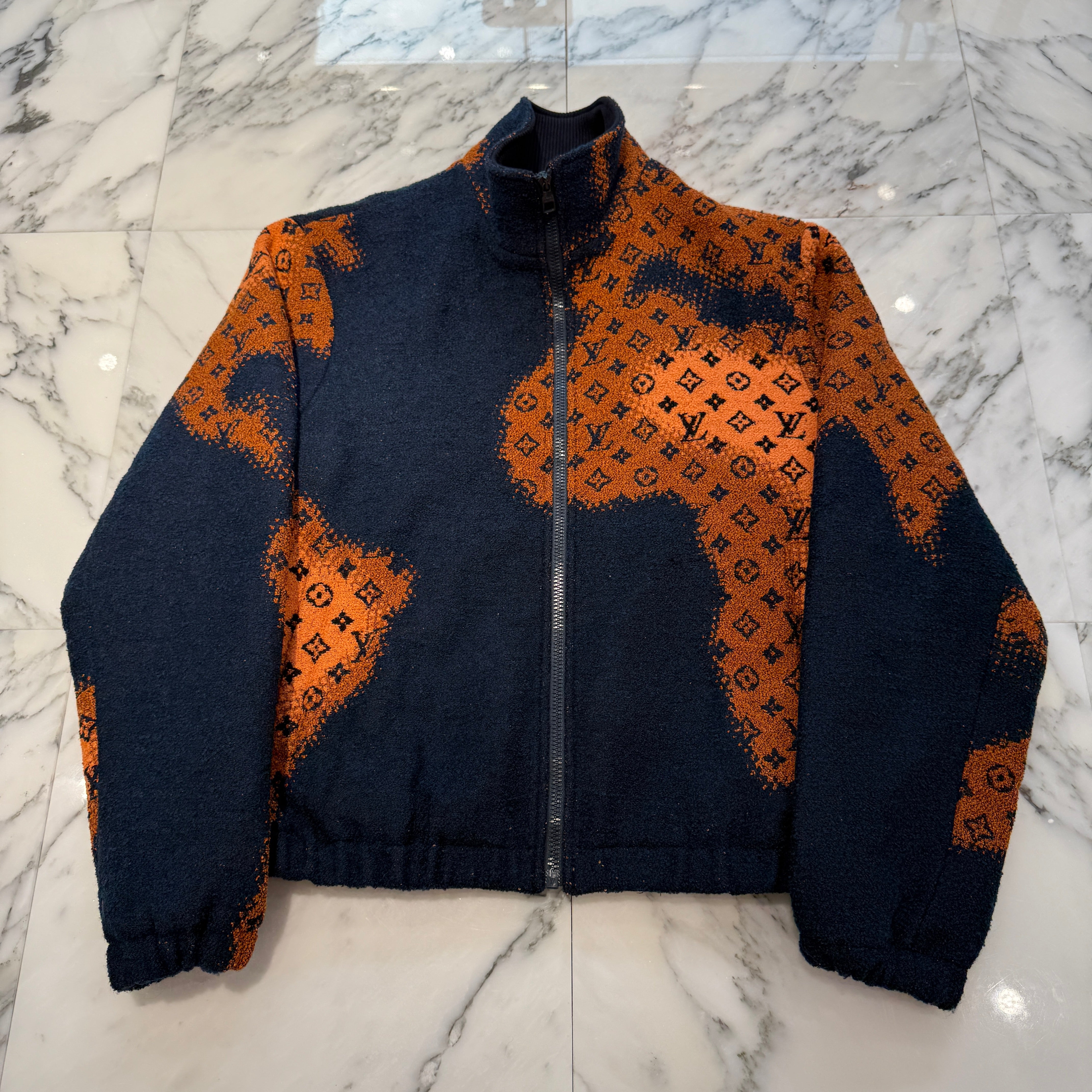 LOUIS VUITTON 2024SS Bouclet Blouson Jacket 1AF885 Size 44 ルイヴィトン ブークレット ブルゾンジャケット サイズ44