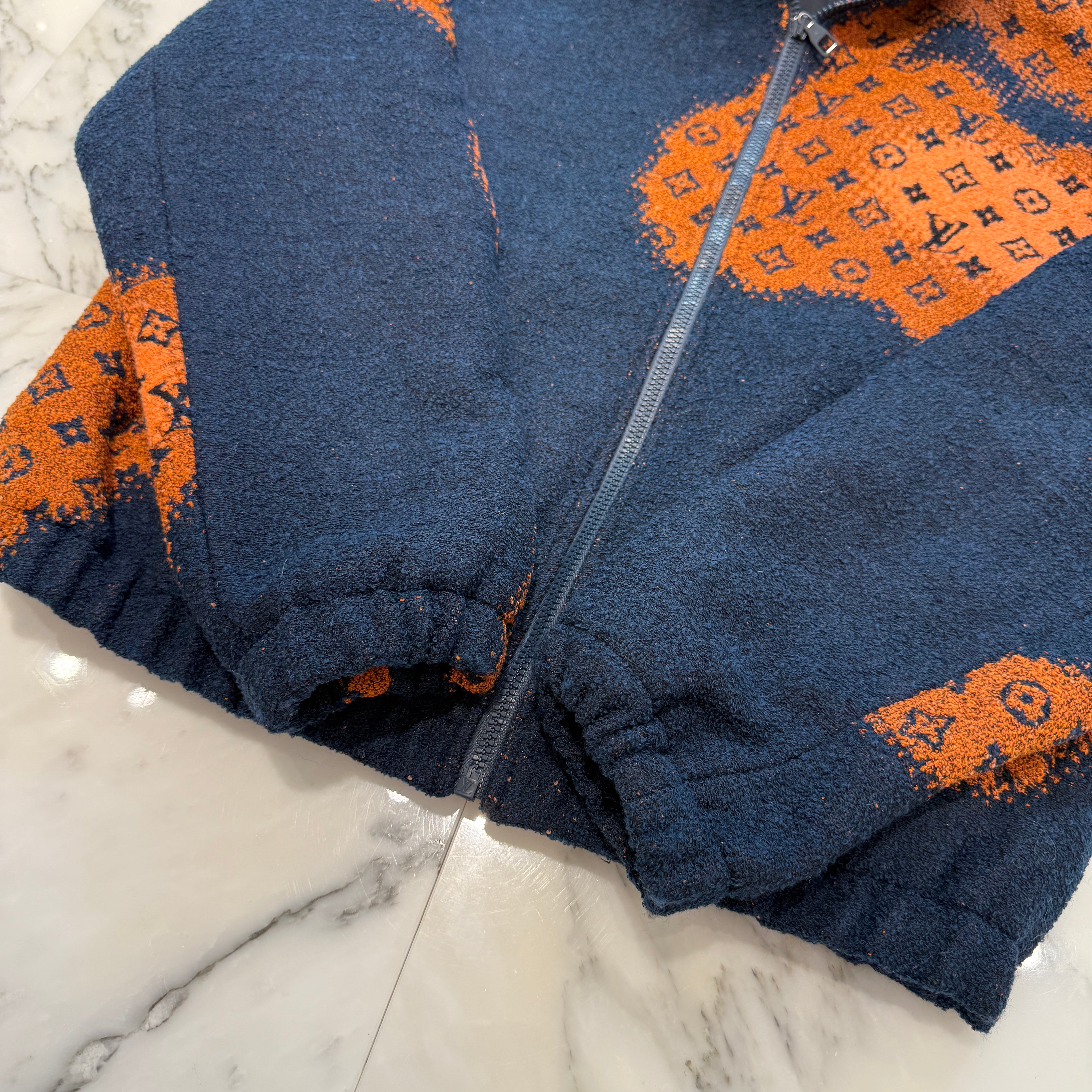 LOUIS VUITTON 2024SS Bouclet Blouson Jacket 1AF885 Size 44 ルイヴィトン ブークレット ブルゾンジャケット サイズ44