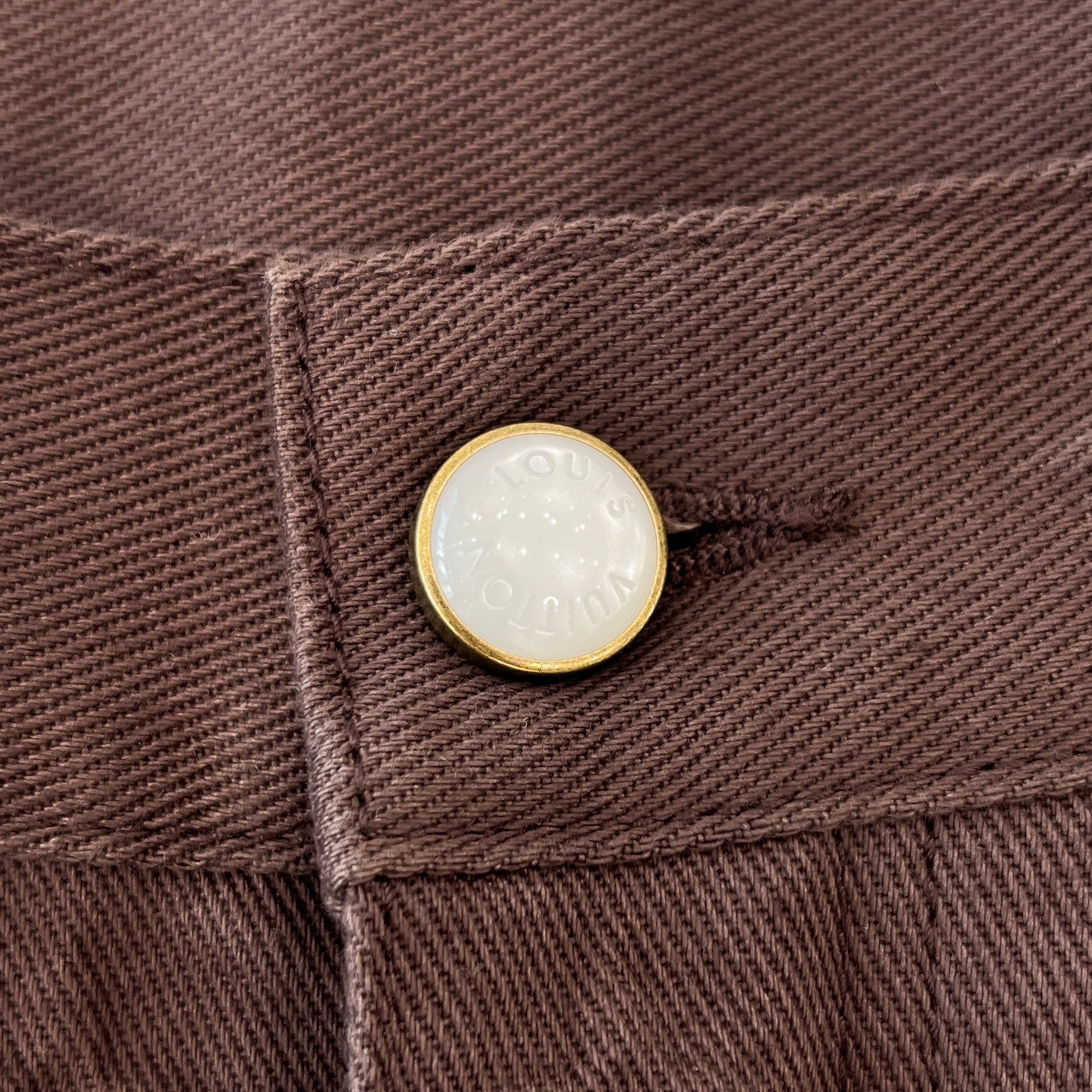 LOUIS VUITTON 2025SS Monogram Embossed Skate Long Pants 1AHBLW Size 28 ルイヴィト モノグラムエンボスド スケートロングパンツ サイズ28