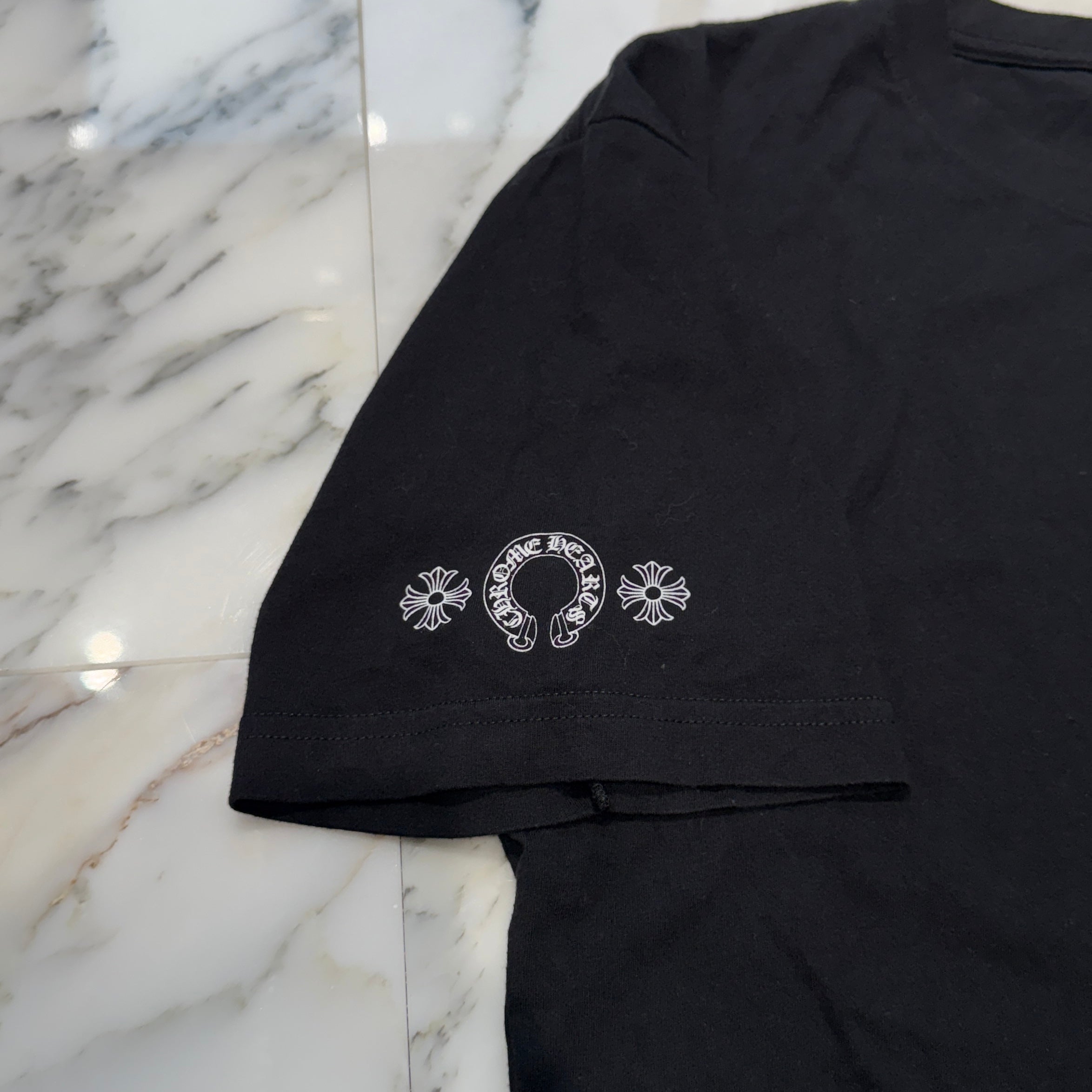 CHROME HEARTS Back Grad Circle Logo Tee Size L クロムハーツ バックグラデーション サークルロゴ Tシャツ サイズL