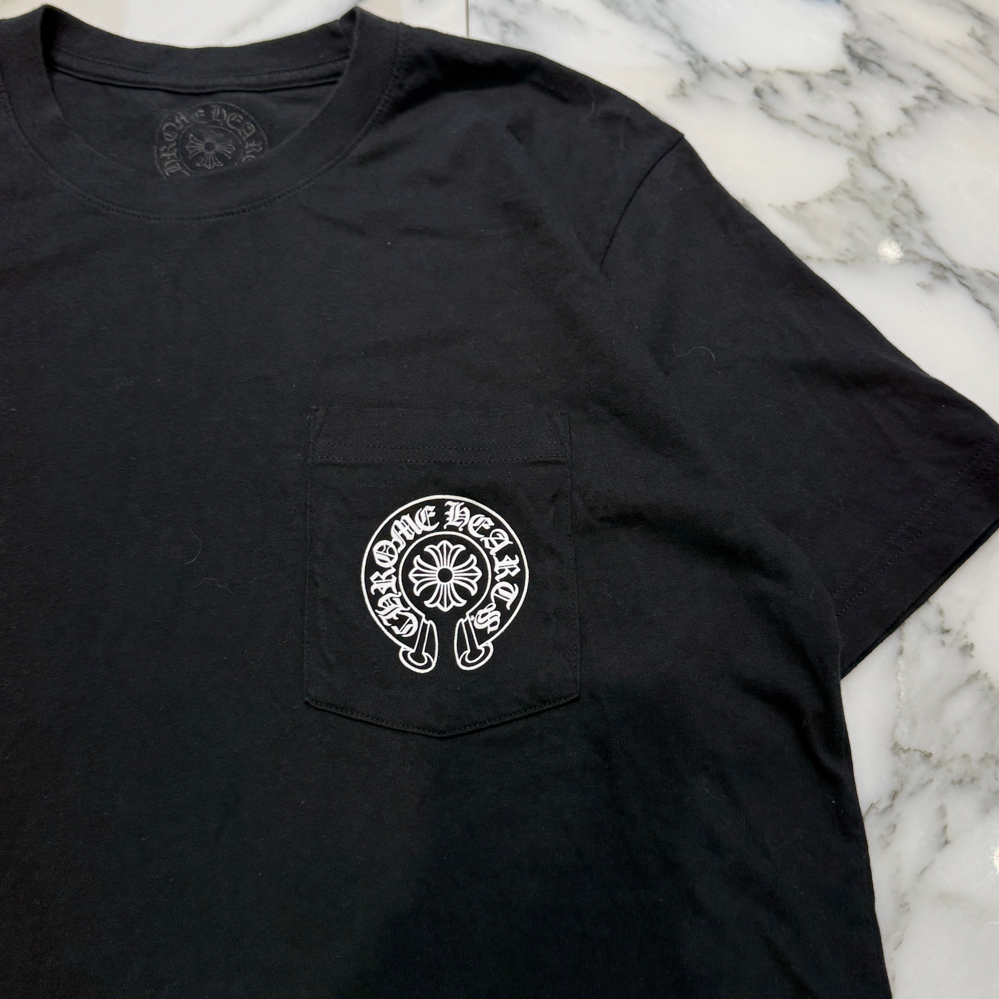 CHROME HEARTS Back Grad Circle Logo Tee Size L クロムハーツ バックグラデーション サークルロゴ Tシャツ サイズL