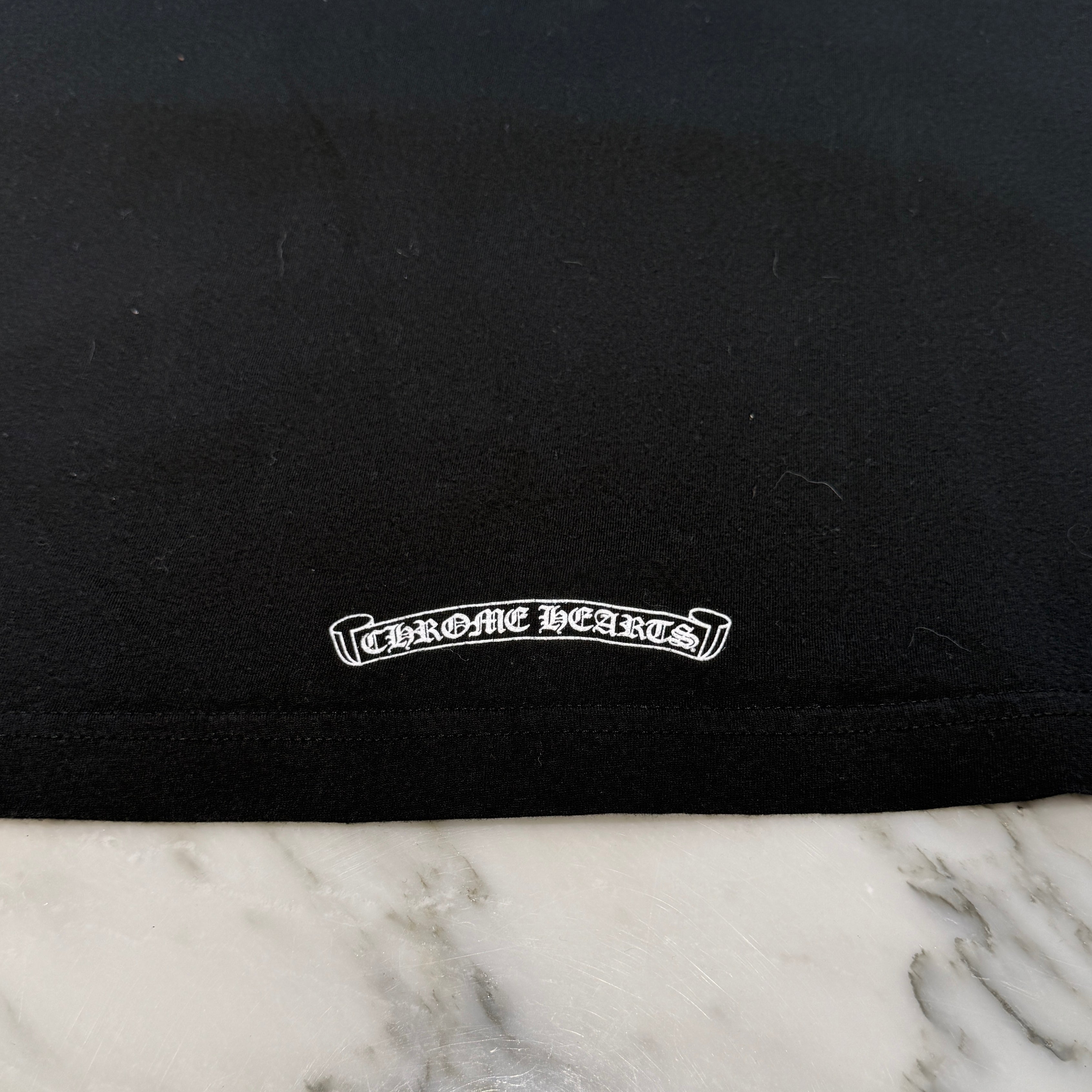 CHROME HEARTS Back Grad Circle Logo Tee Size L クロムハーツ バックグラデーション サークルロゴ Tシャツ サイズL