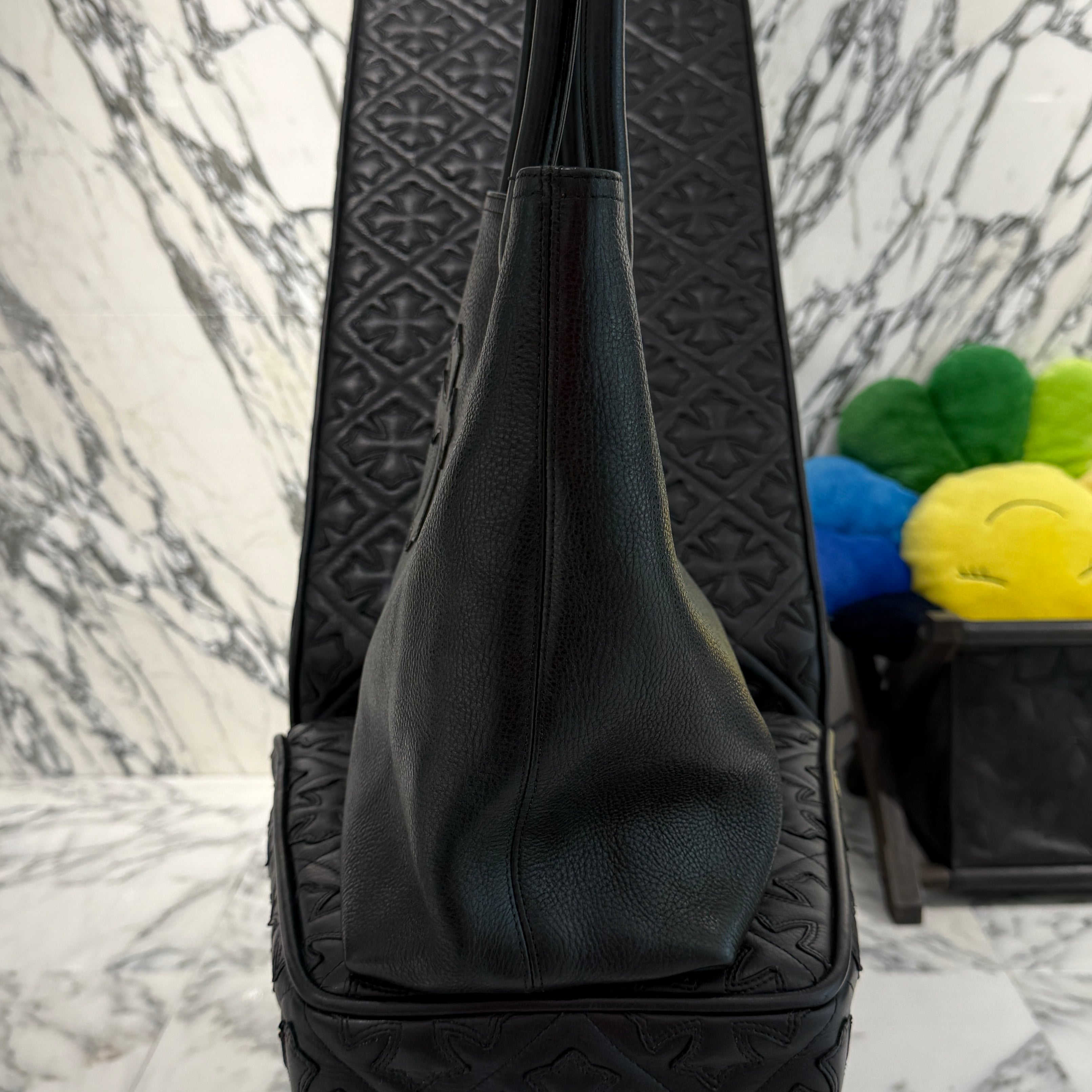 CHROME HEARTS 1 Cross Leather Patch FS Tote Bag クロムハーツ 1クロス レザーパッチ FS トートバッグ