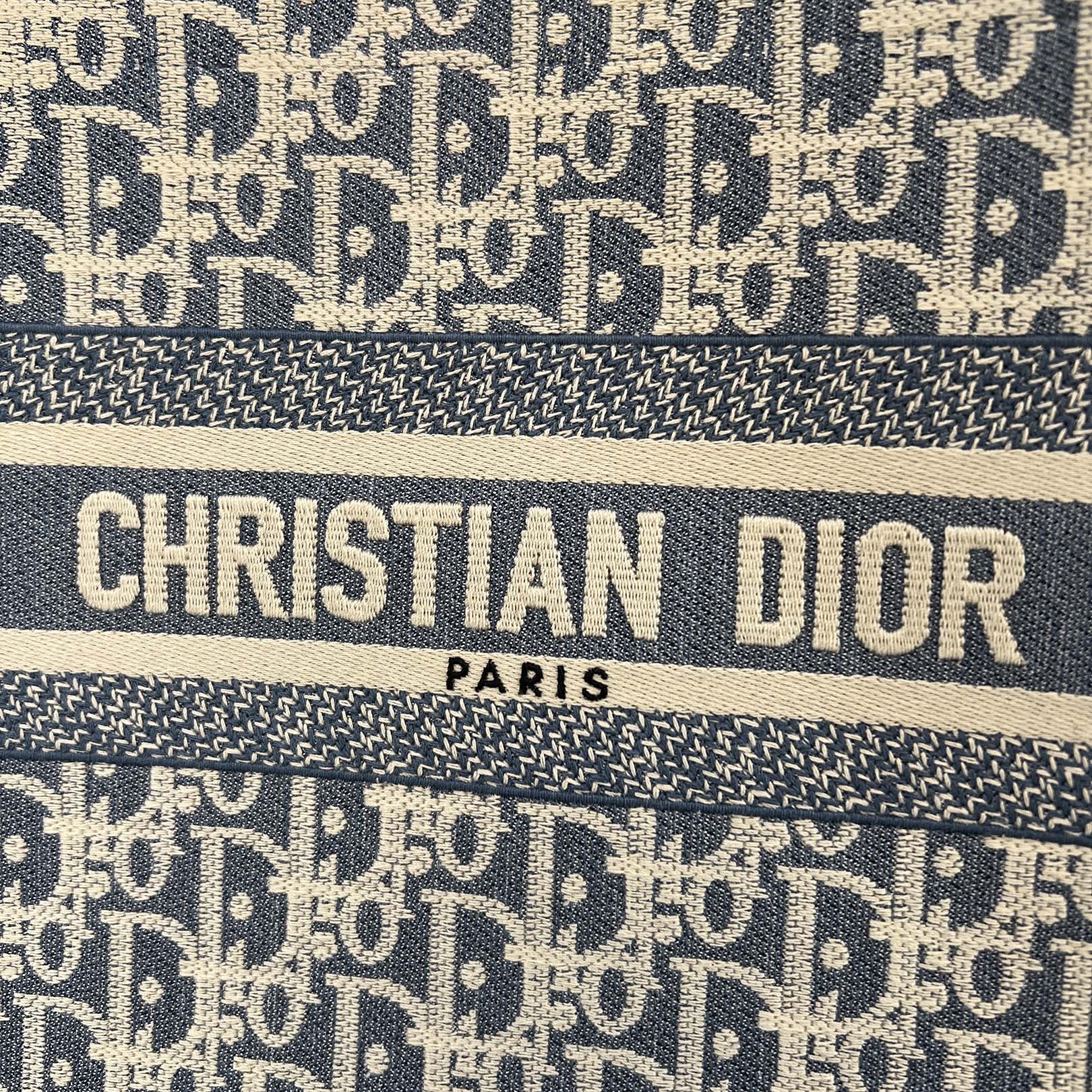 DIOR Oblique Book Tote Bag Small ディオール オブリーク柄 ブックトートバッグ スモール