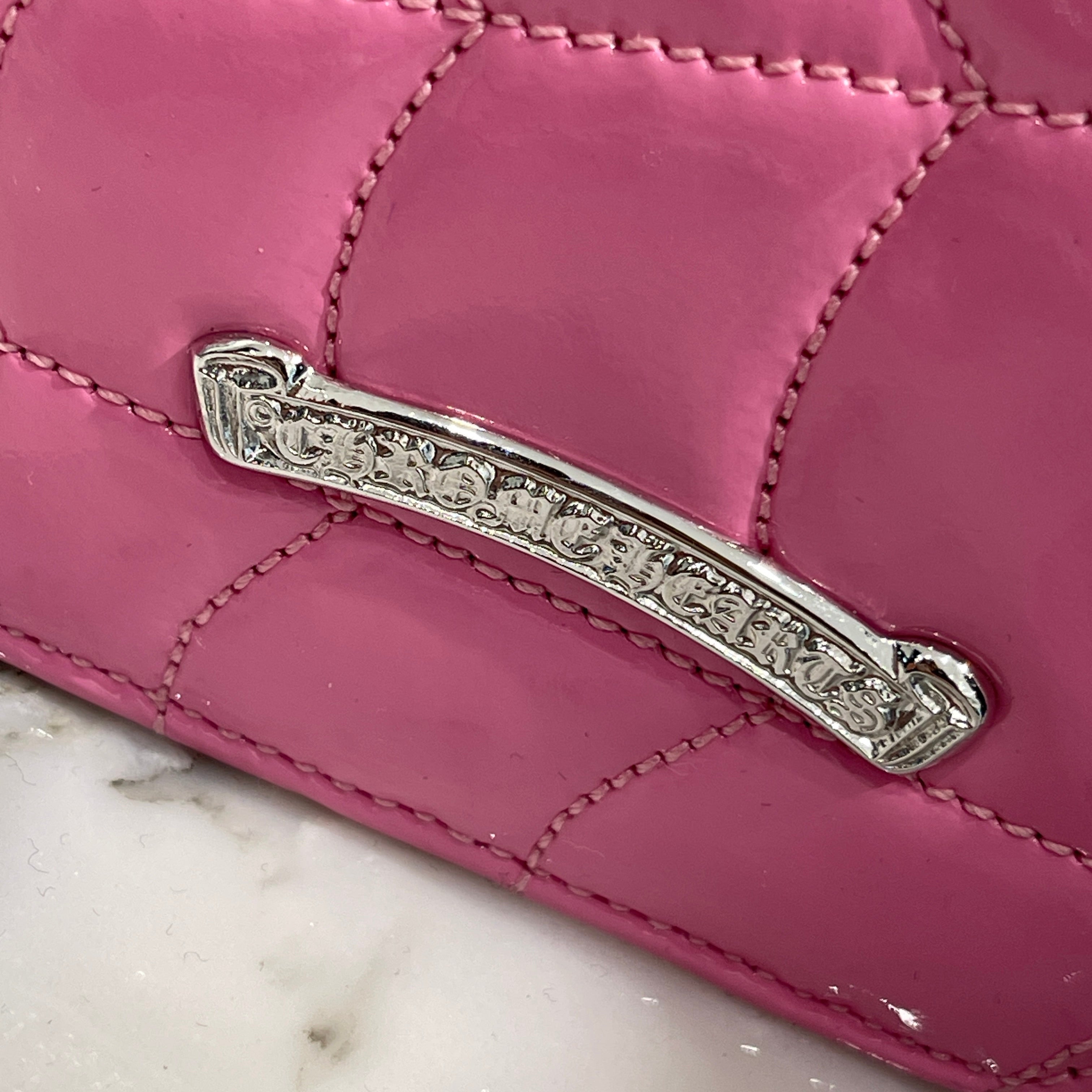 CHROME HEARTS The Night Patent Leather Spider Web Hand Bag クロムハーツ ザ・ナイト パテントレザー スパイダーウェブ ハンドバッグ