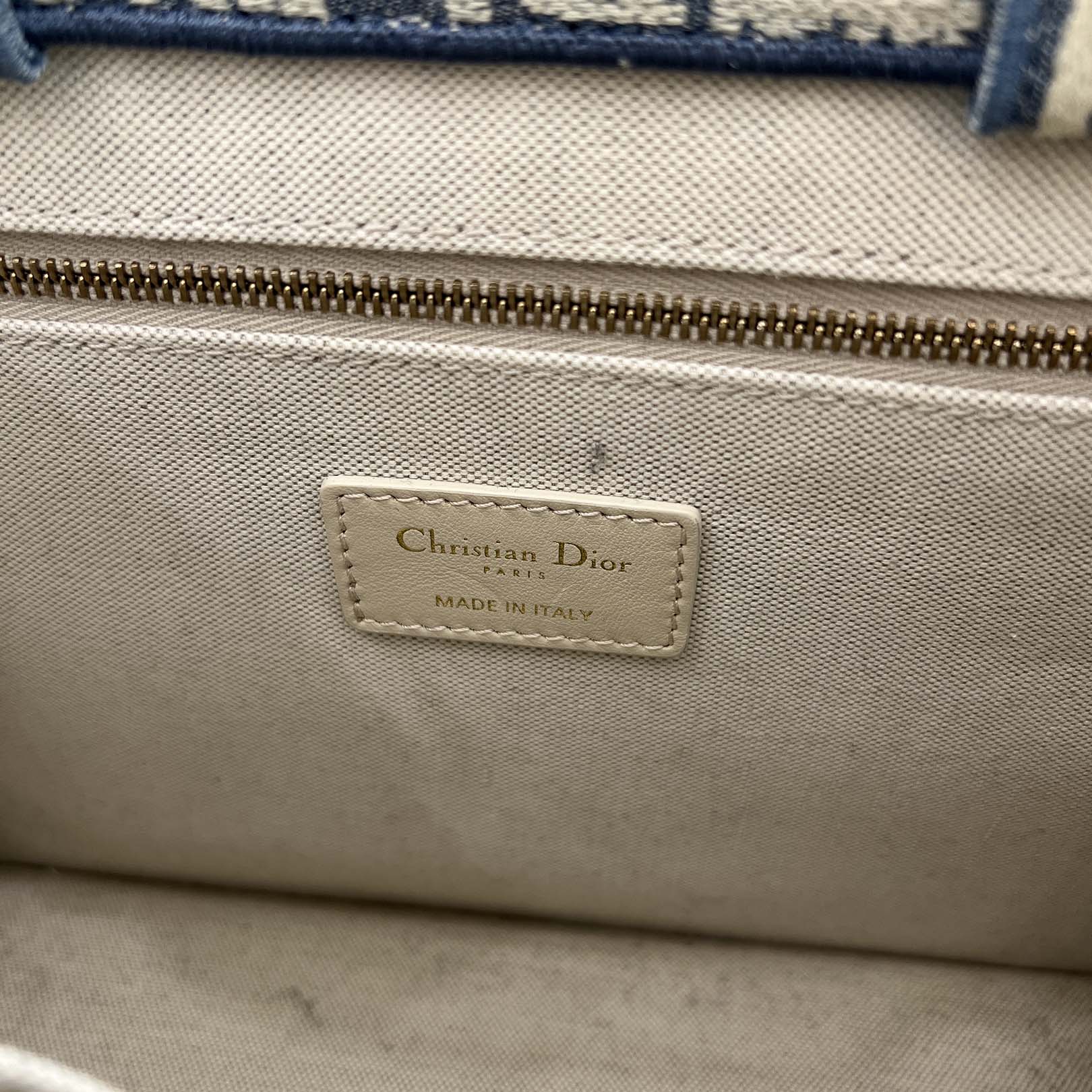 DIOR Oblique Book Tote Bag Small ディオール オブリーク柄 ブックトートバッグ スモール