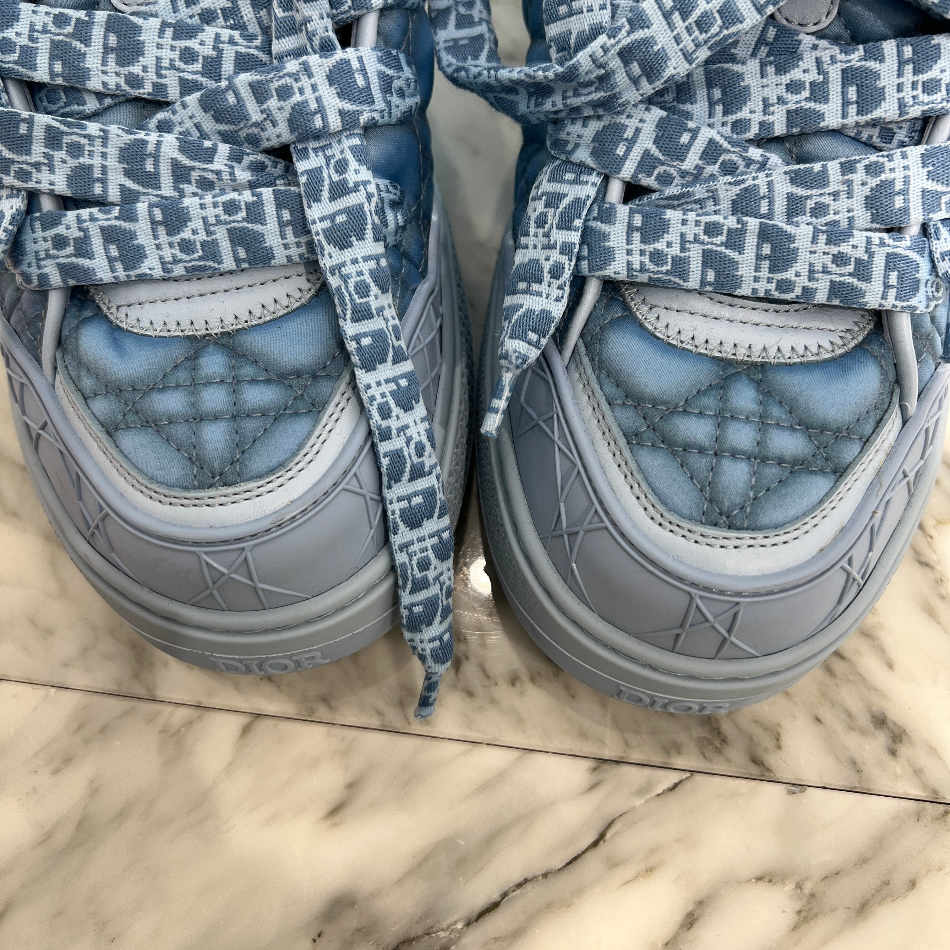 DIOR × ERL 2024SS B9S Oblique Skater Sneakers 3SN288ZAW_H565 Size 41 ディオール × イーアールエル B9S オブリーク スケータスニーカー サイズ41