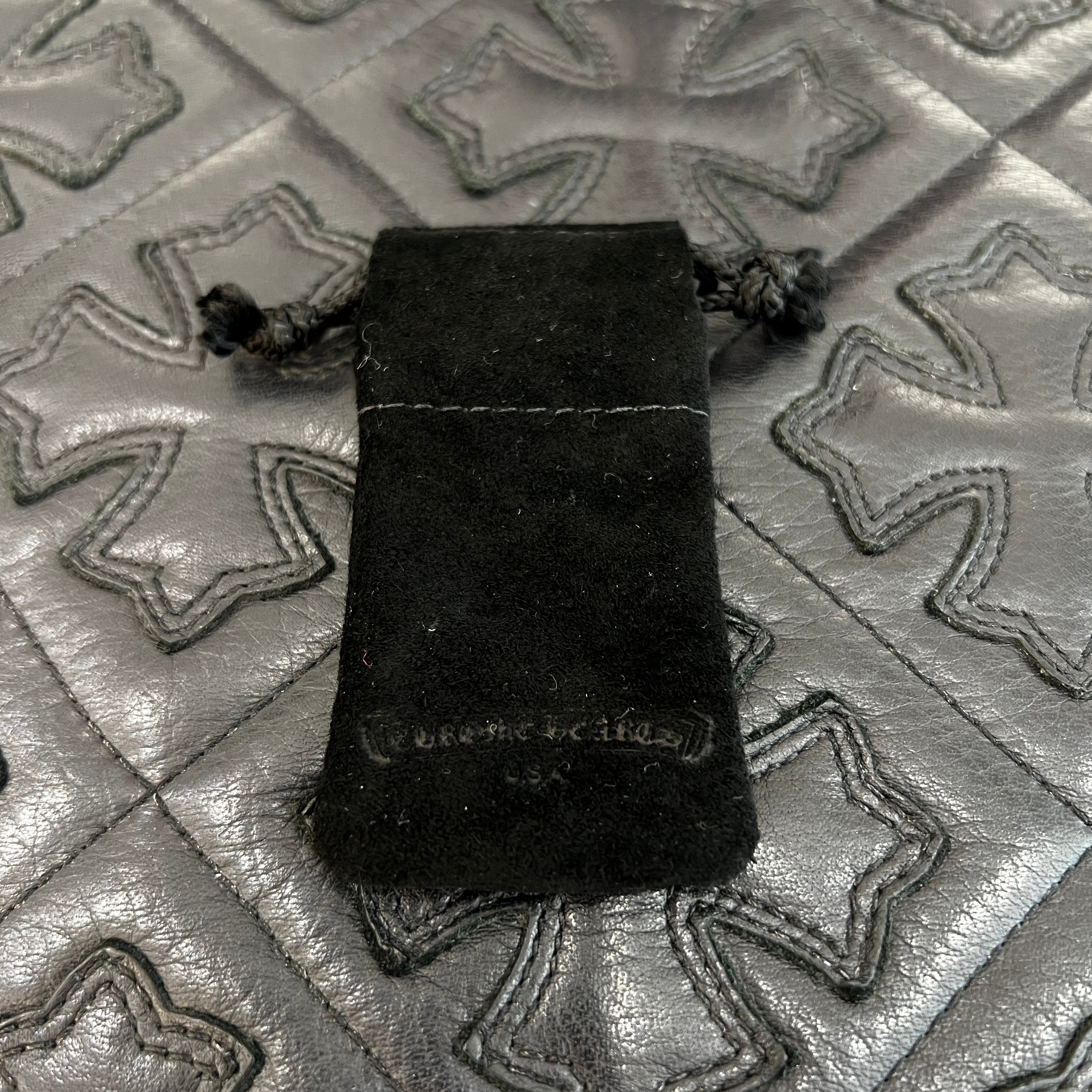 CHROME HEARTS 22K Baby Classic Dagger Ring Pave Diamond Size 5号 クロムハーツ 22K ベイビークラシック ダガー リング パヴェダイヤモンド サイズ5号