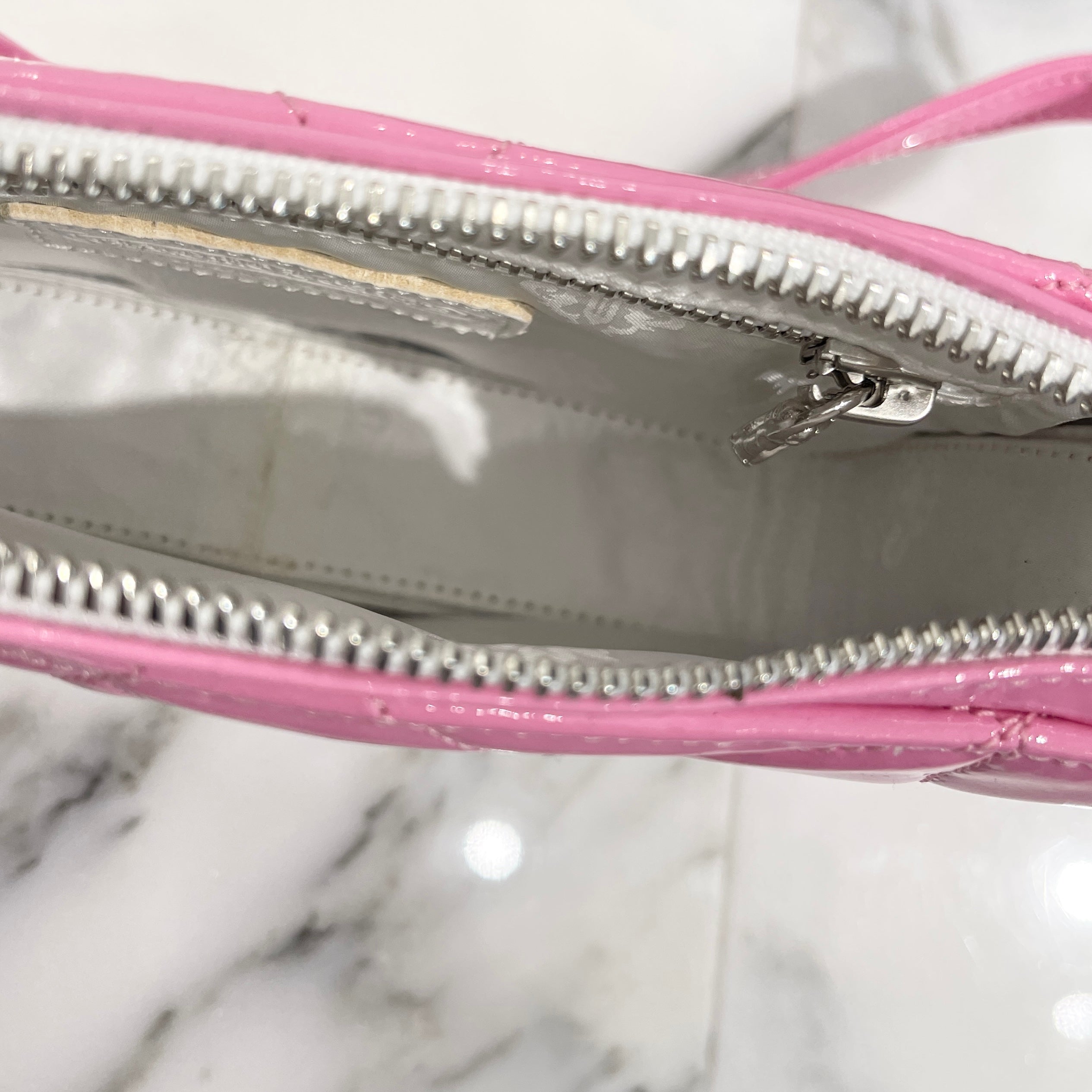 CHROME HEARTS The Night Patent Leather Spider Web Hand Bag クロムハーツ ザ・ナイト パテントレザー スパイダーウェブ ハンドバッグ