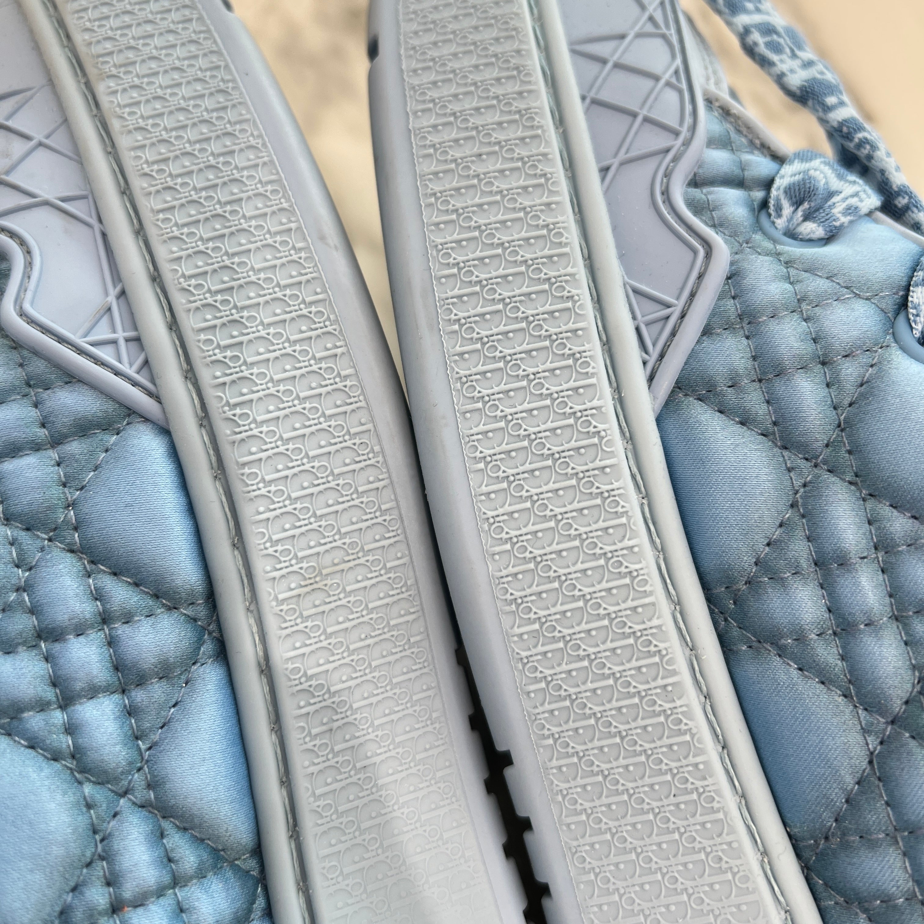 DIOR × ERL 2024SS B9S Oblique Skater Sneakers 3SN288ZAW_H565 Size 41 ディオール × イーアールエル B9S オブリーク スケータスニーカー サイズ41