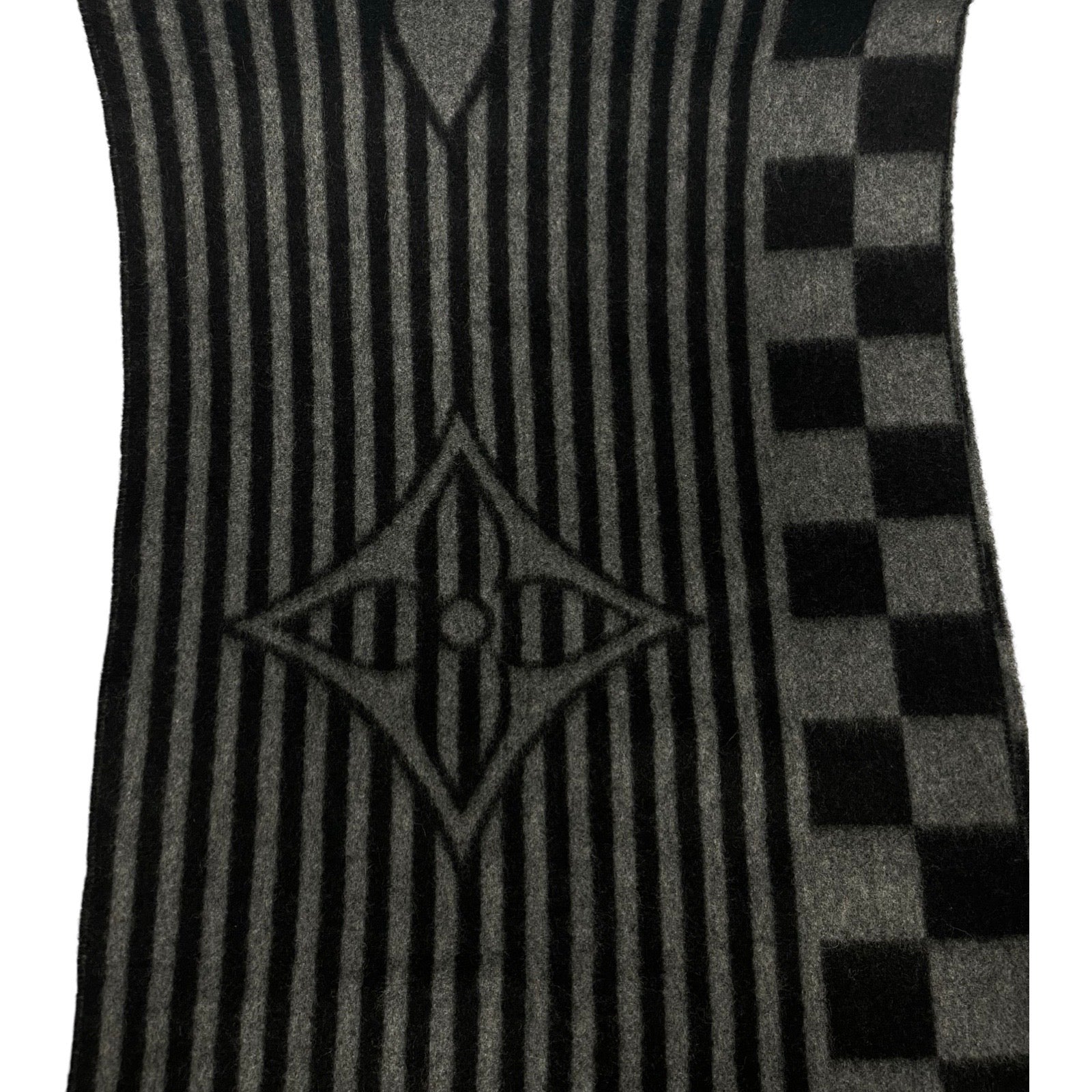 LOUIS VUITTON 2021AW Eshal LV Graphical Cashmere Scarf M00497