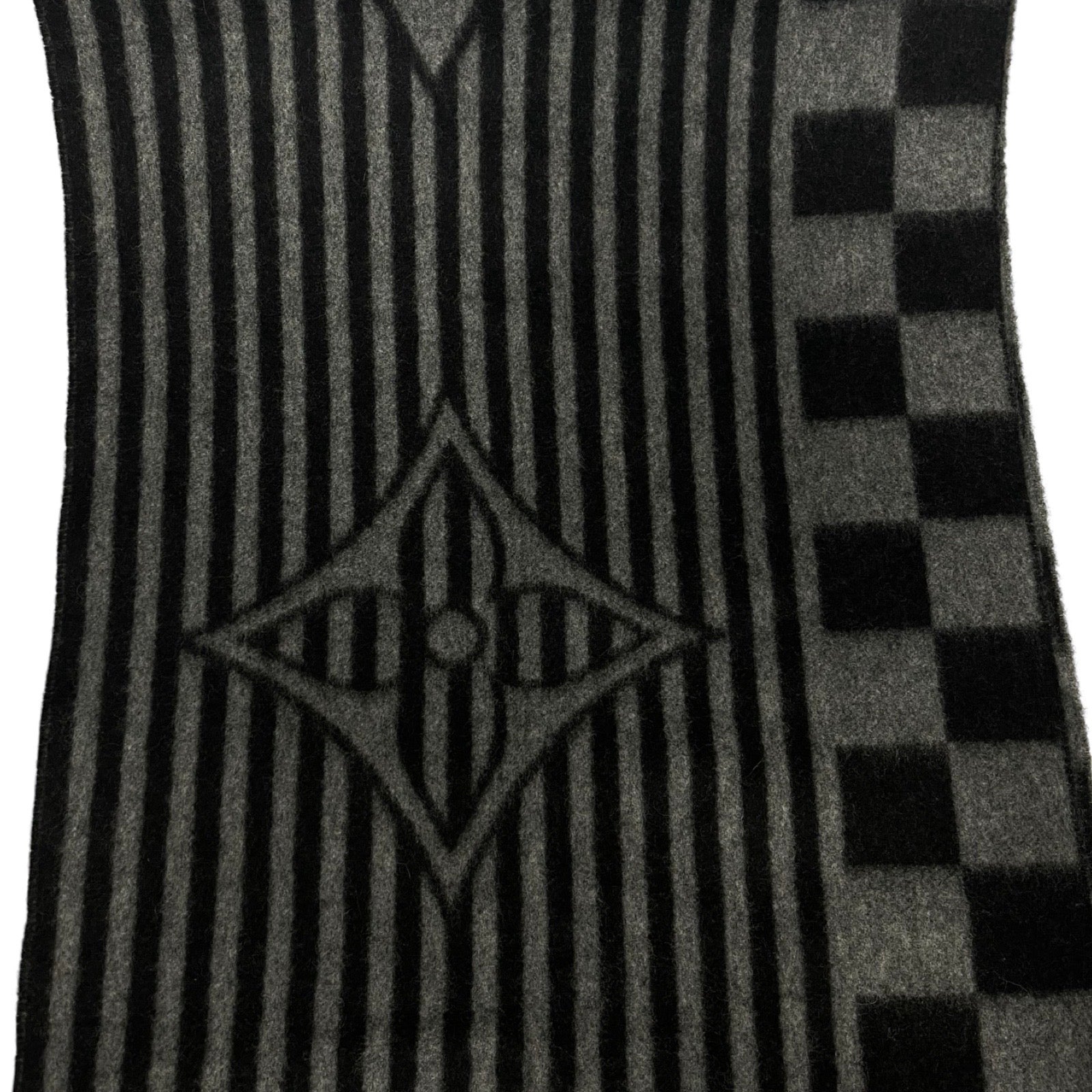 LOUIS VUITTON 2021AW Eshal LV Graphical Cashmere Scarf M00497