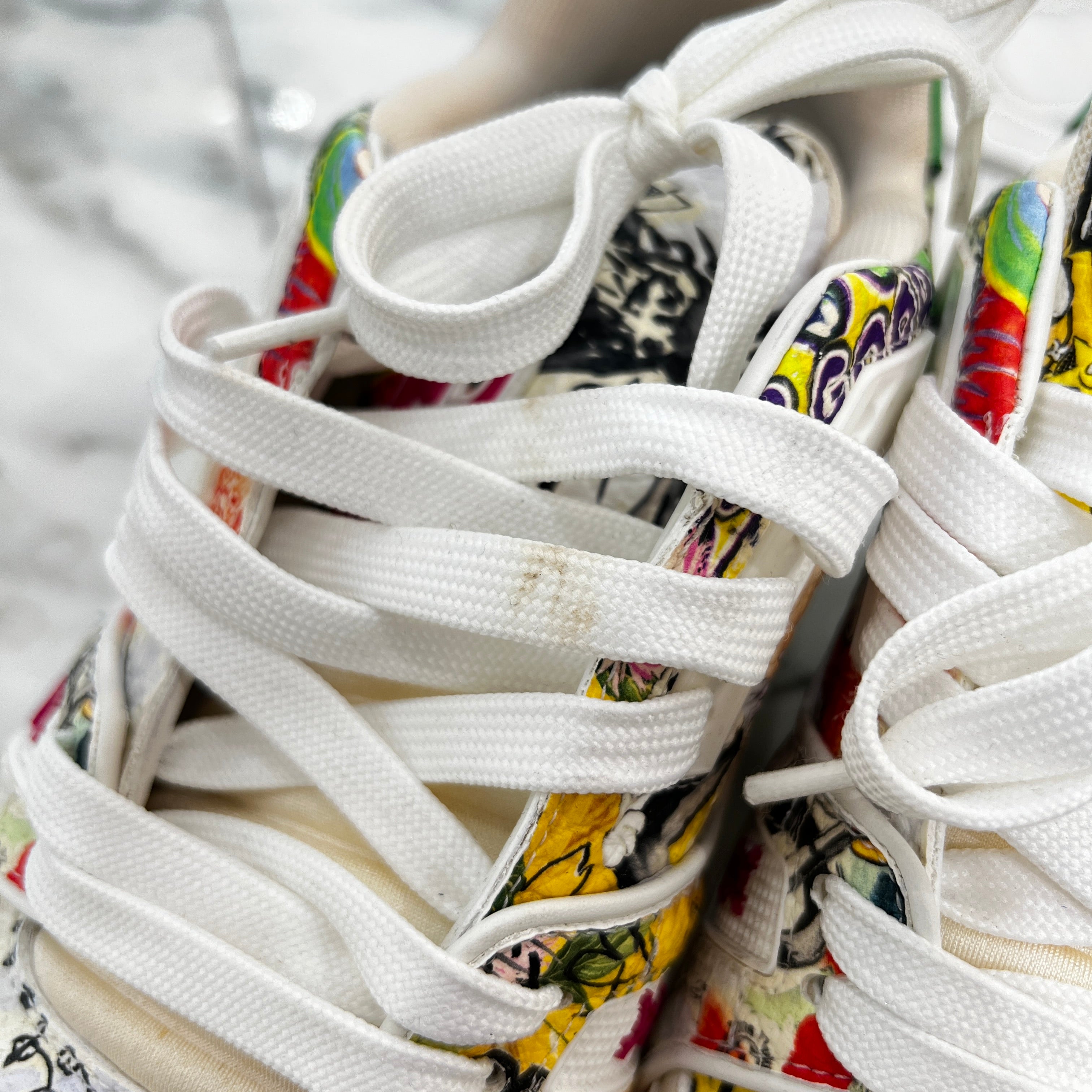 LOUIS VUITTON 23SS LV Trainer Comic Motifs Multi Low Cut Sneakers Size 7 (26.0cm～26.5cm) ルイヴィトン LVトレイナー コミック モチーフ マルチ ローカット スニーカー サイズ7 1/2 (26.0cm～26.5cm)