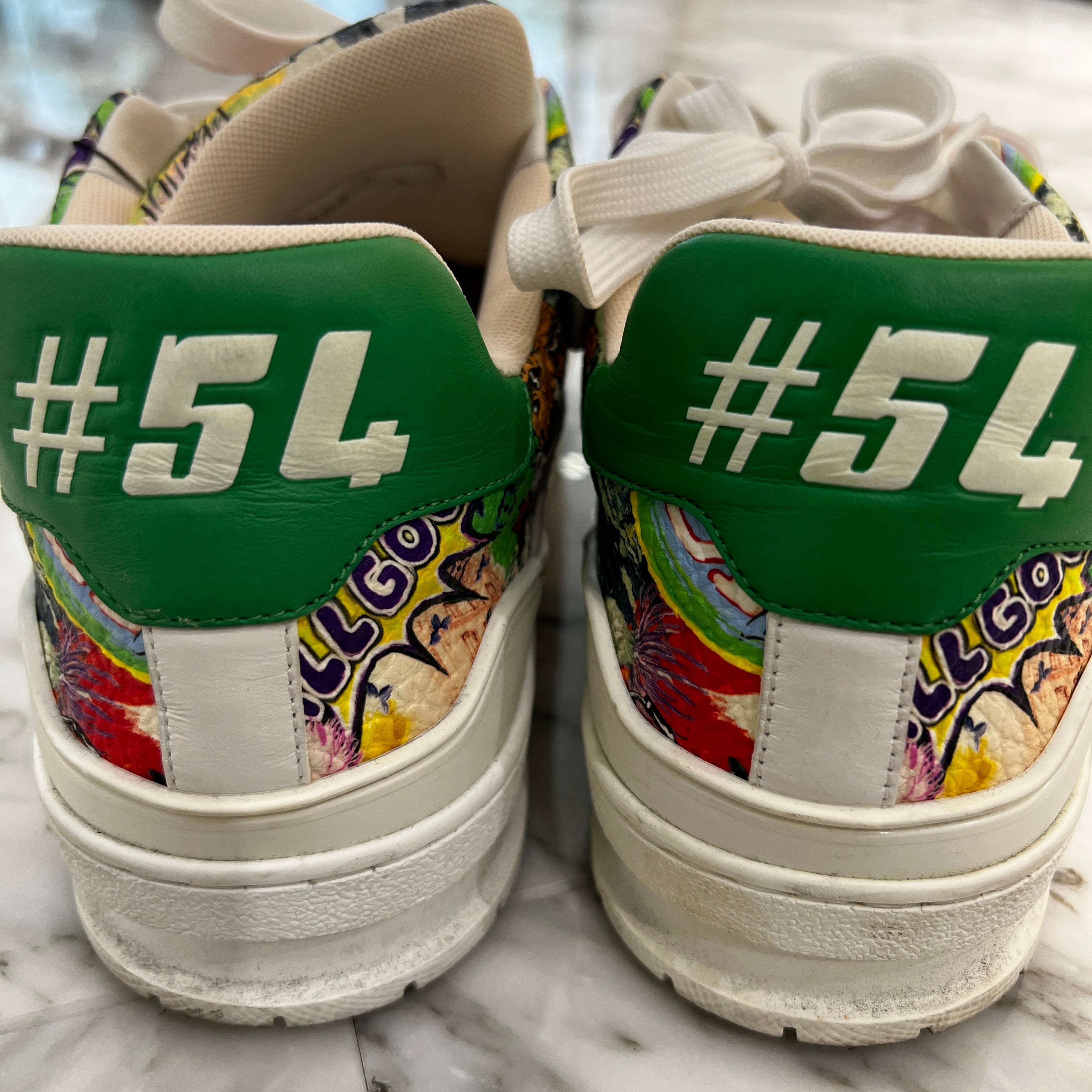 LOUIS VUITTON 23SS LV Trainer Comic Motifs Multi Low Cut Sneakers Size 7 (26.0cm～26.5cm) ルイヴィトン LVトレイナー コミック モチーフ マルチ ローカット スニーカー サイズ7 1/2 (26.0cm～26.5cm)