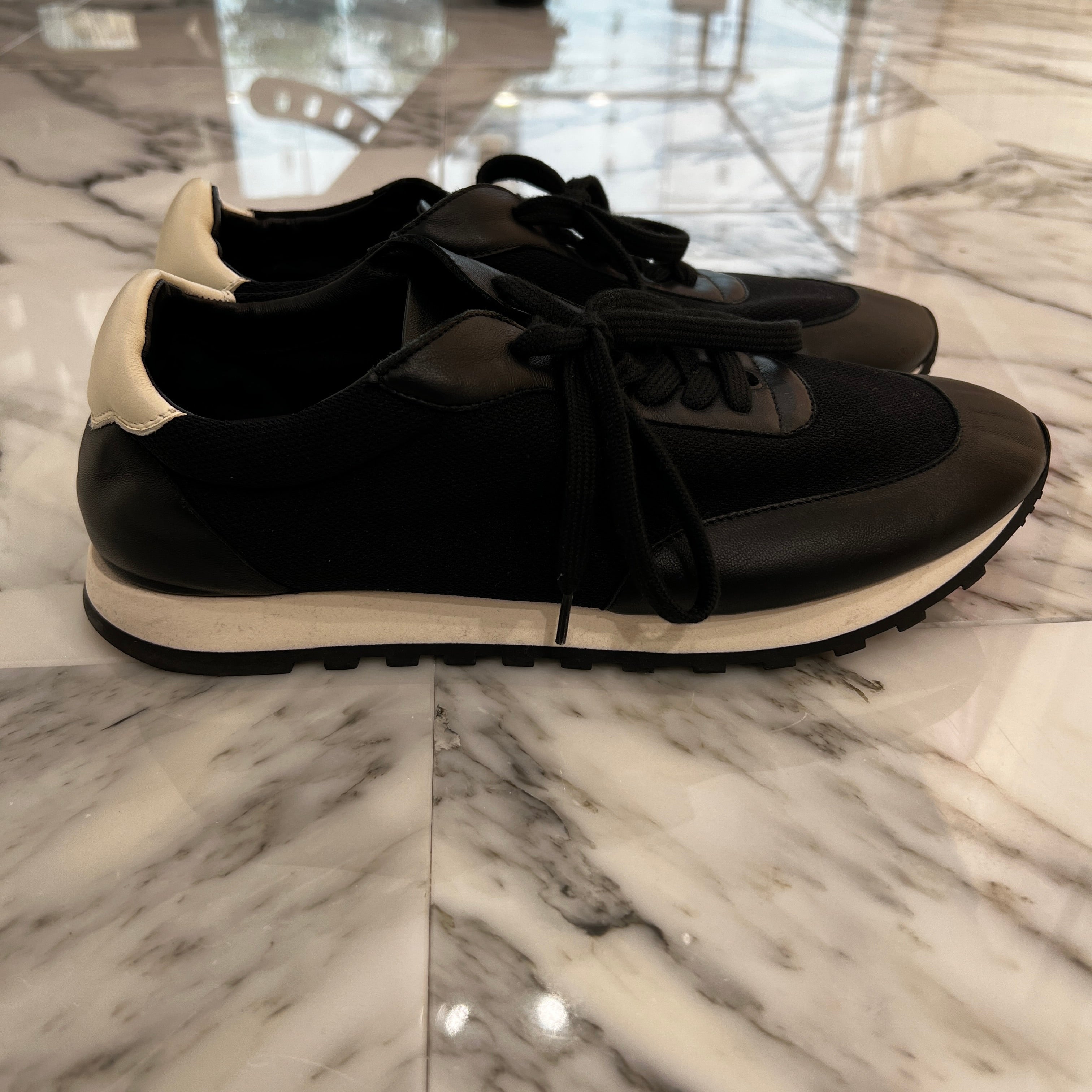 THE LOW 2024AW Owen Runner Leather Trim Sneakers Size 42（26.5cm～27cm）ザ・ロウ オウェン ランナー レザートリム スニーカー サイズ42（26.5cm～27cm）
