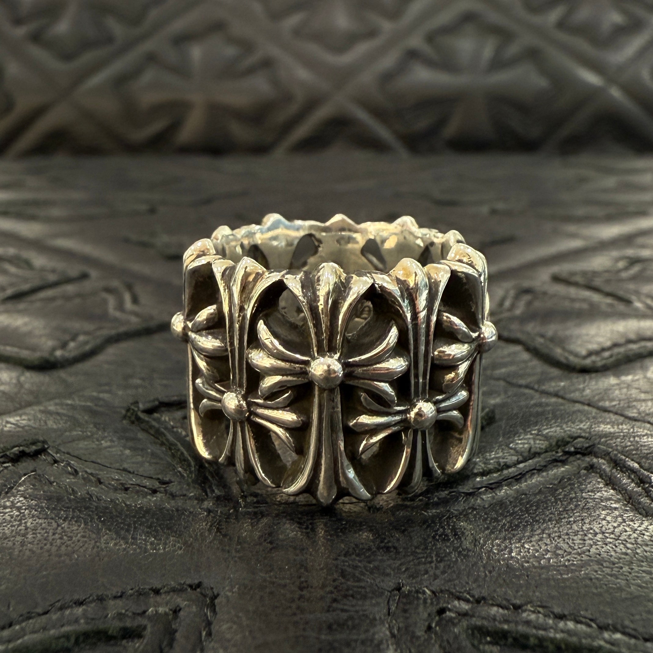 CHROME HEARTS Cemetery Cross Ring Size 20号 クロムハーツ セメタリークロスリング サイズ20号