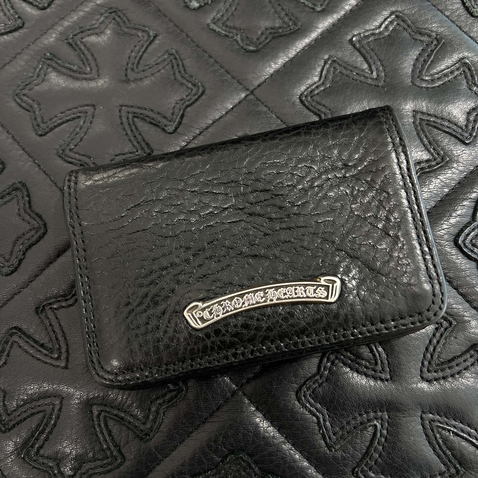 CHROME HEARTS Leather Card Case #1 クロムハーツ レザーカードケース