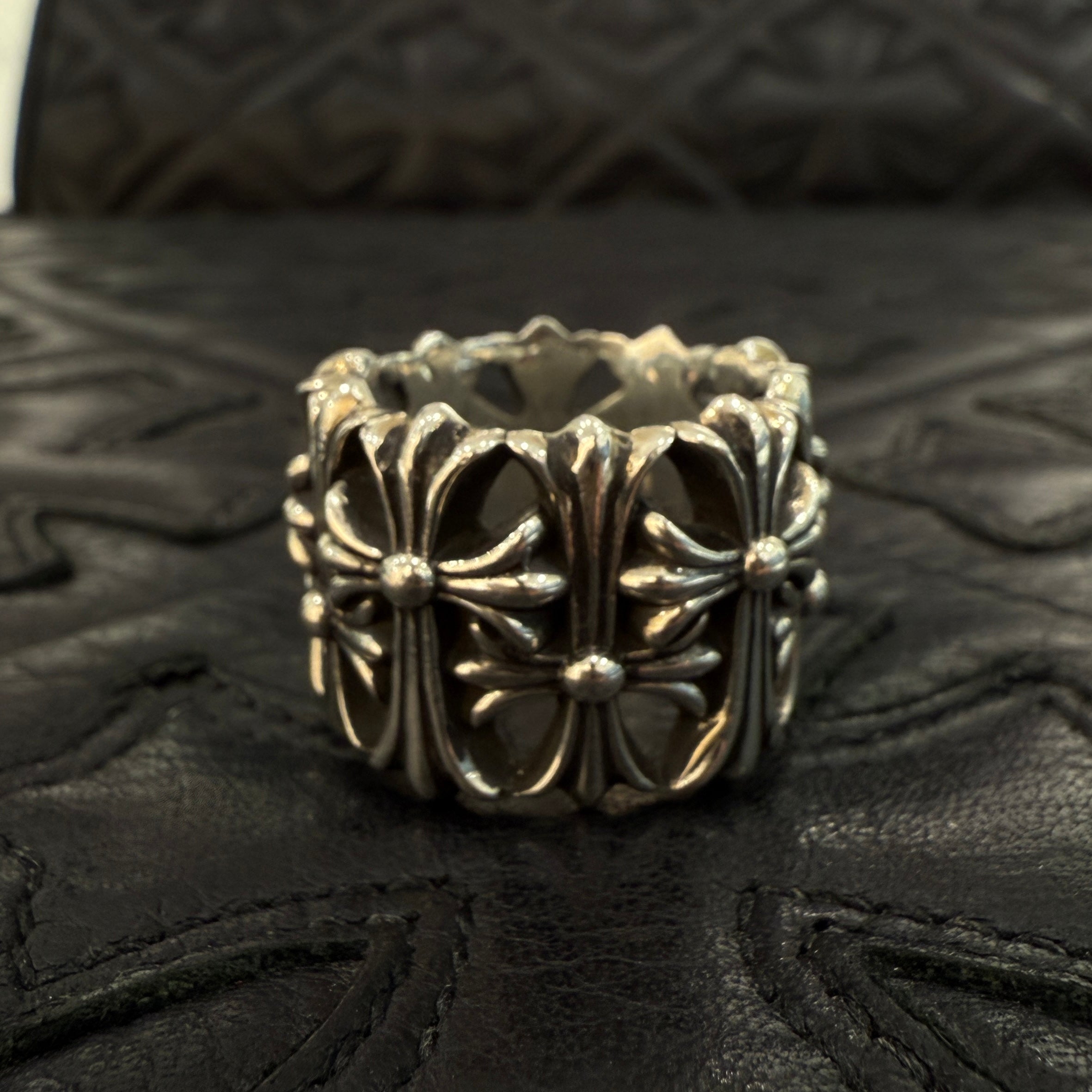 CHROME HEARTS Cemetery Cross Ring Size 20号 クロムハーツ セメタリークロスリング サイズ20号