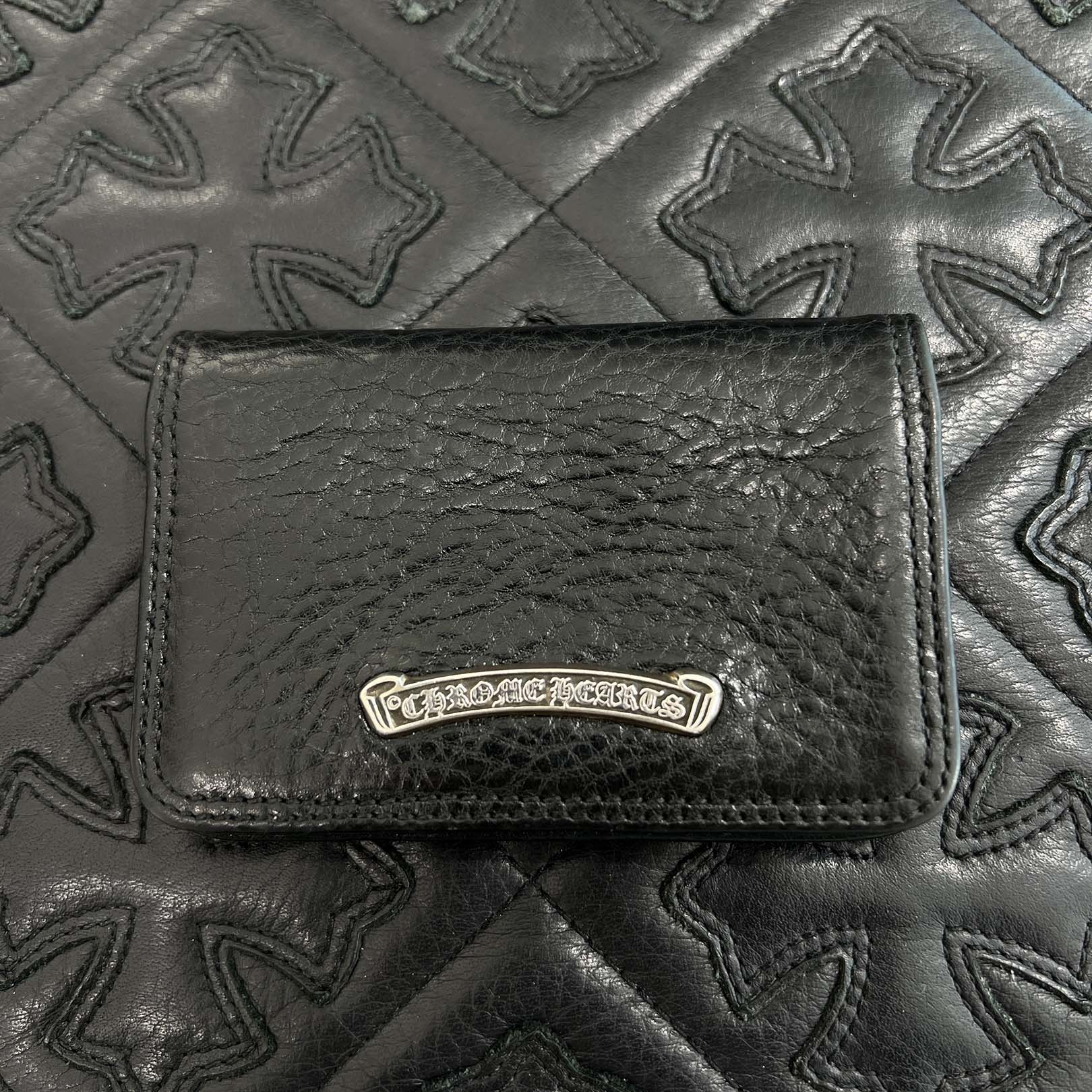 CHROME HEARTS Leather Card Case #1 クロムハーツ レザーカードケース
