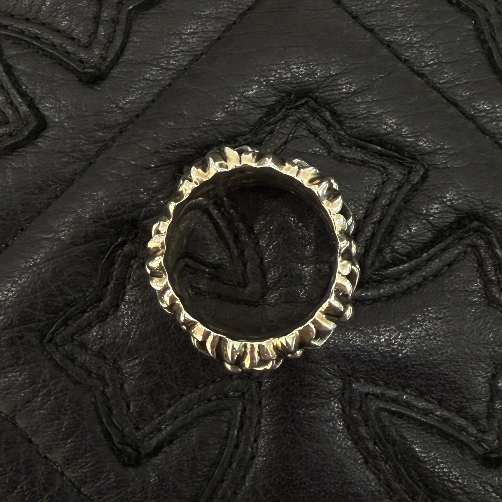 CHROME HEARTS Cemetery Cross Ring Size 20号 クロムハーツ