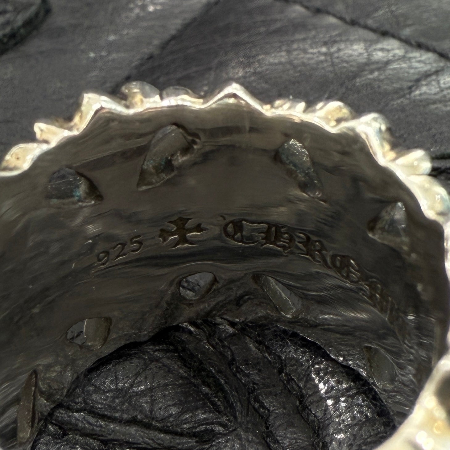 CHROME HEARTS Cemetery Cross Ring Size 20号 クロムハーツ