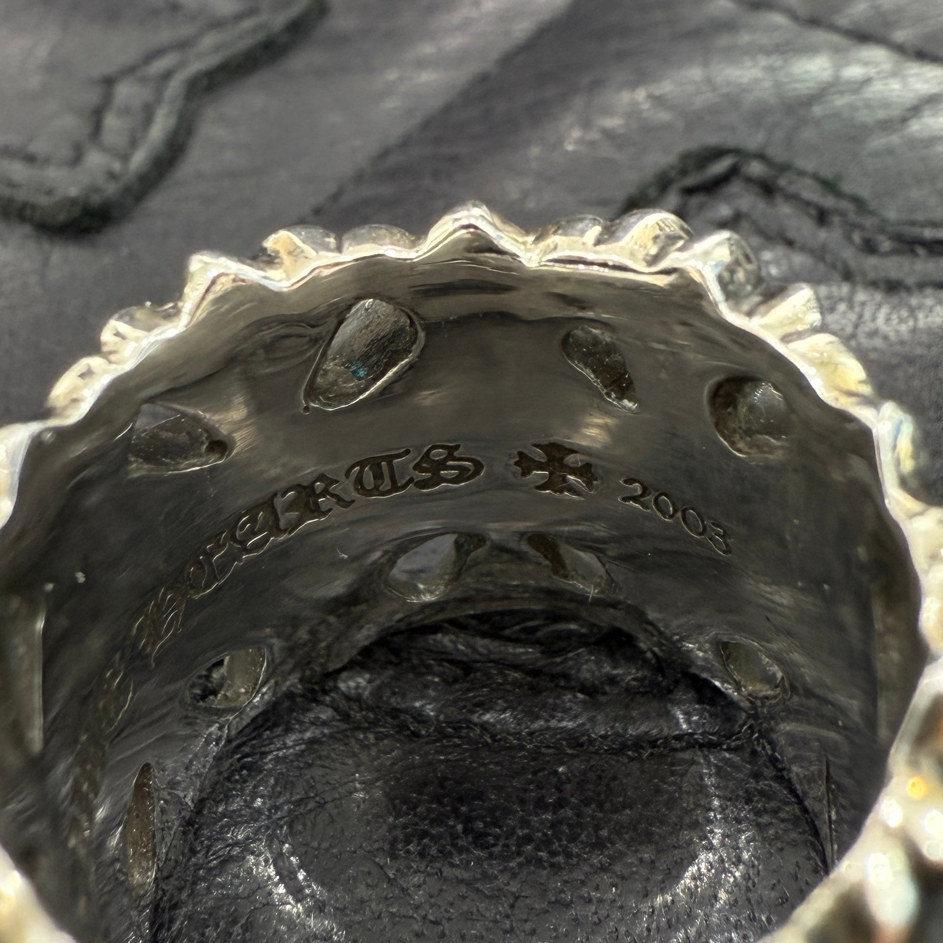 CHROME HEARTS Cemetery Cross Ring Size 20号 クロムハーツ セメタリークロスリング サイズ20号